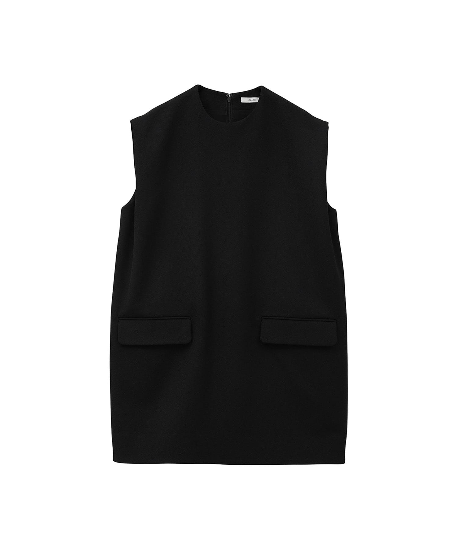 SLEEVELESS LONG COCOON TOPS