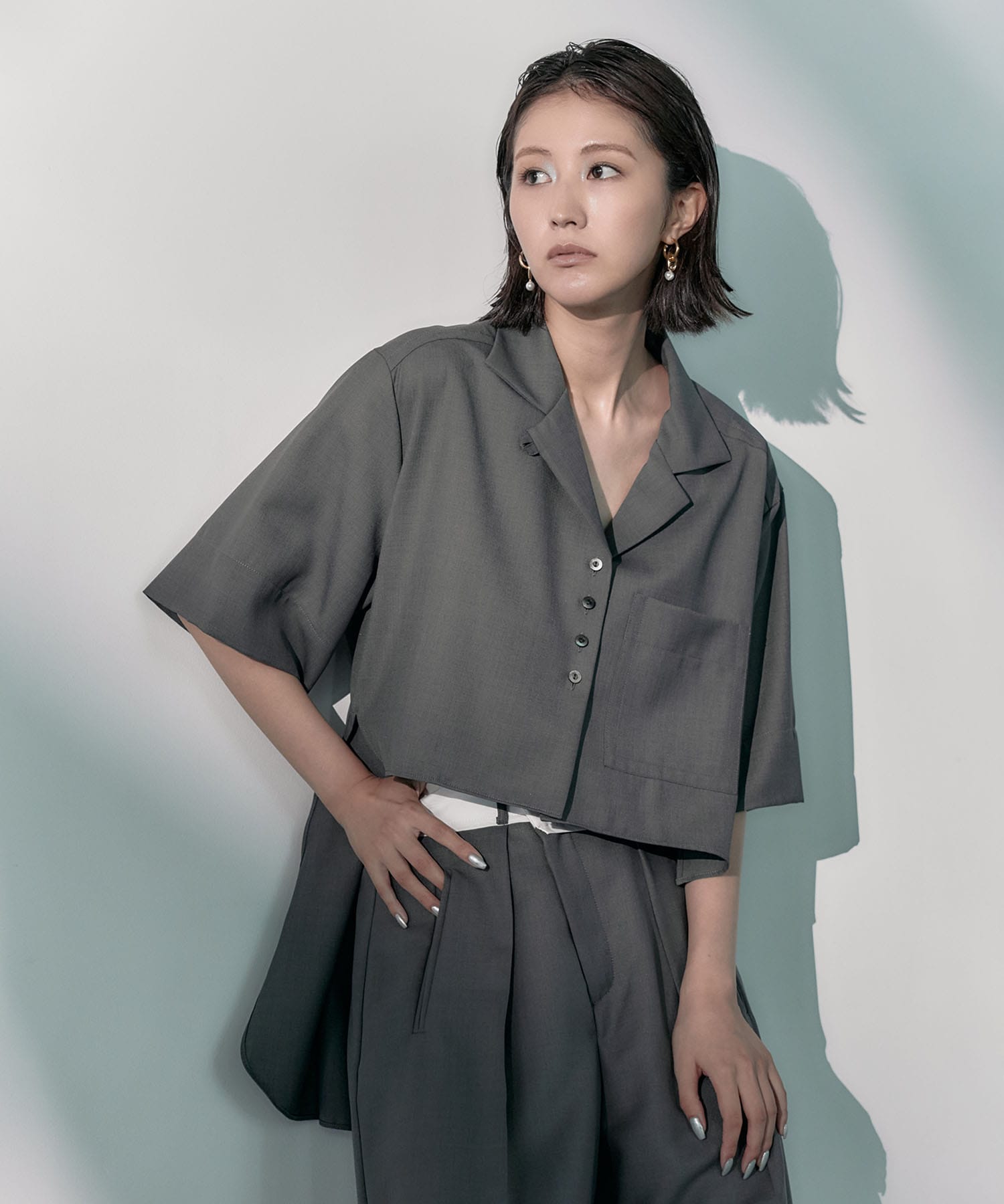 Open Collar Shirt