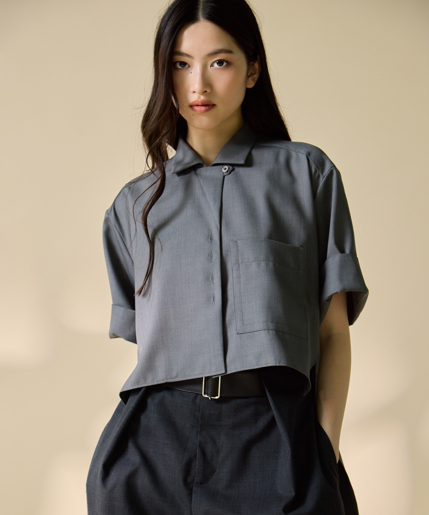 Open Collar Shirt