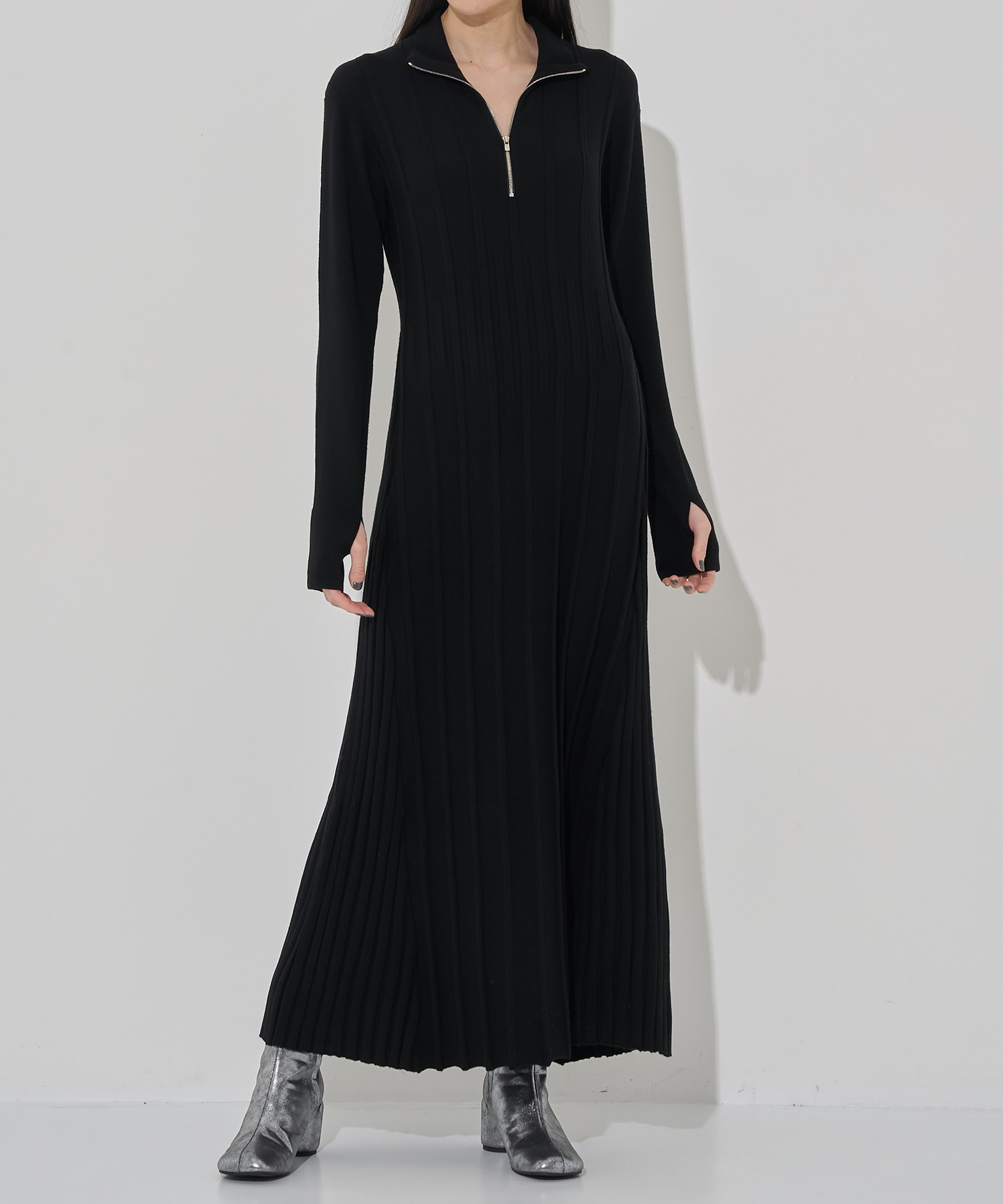 別注ZIP KNIT DRESS