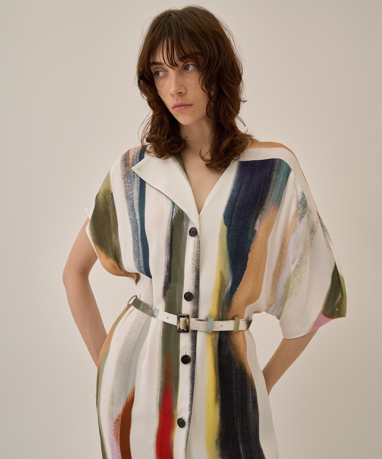 Empty stripe dress