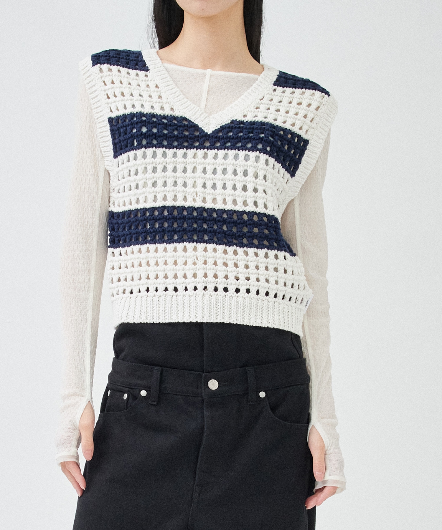 Stripe Rugby Womens Knit