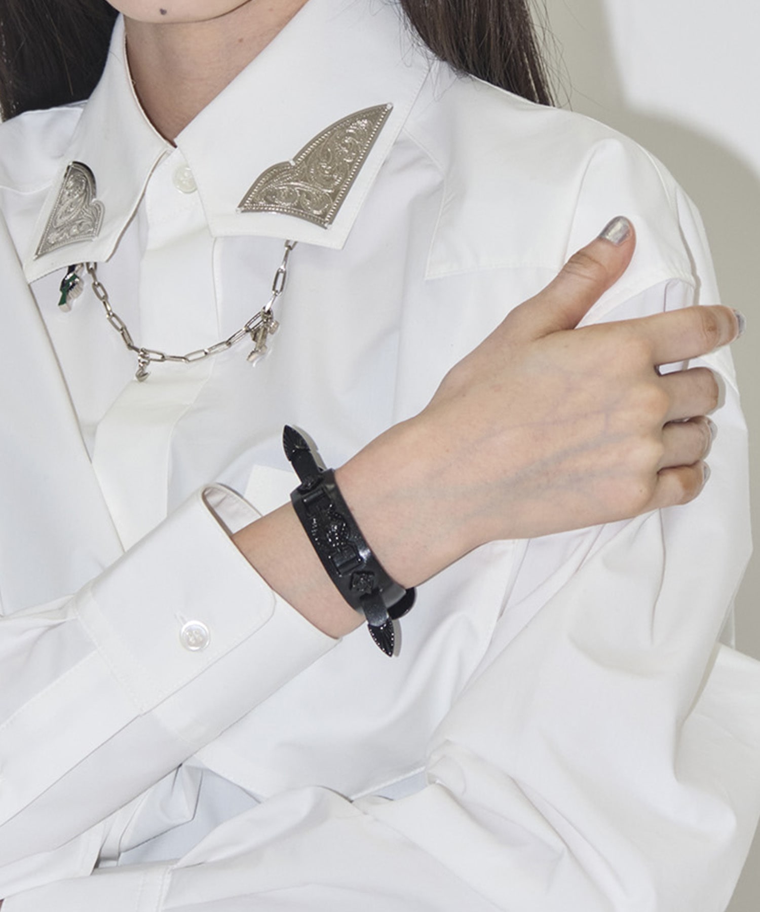 Concho belt bangle