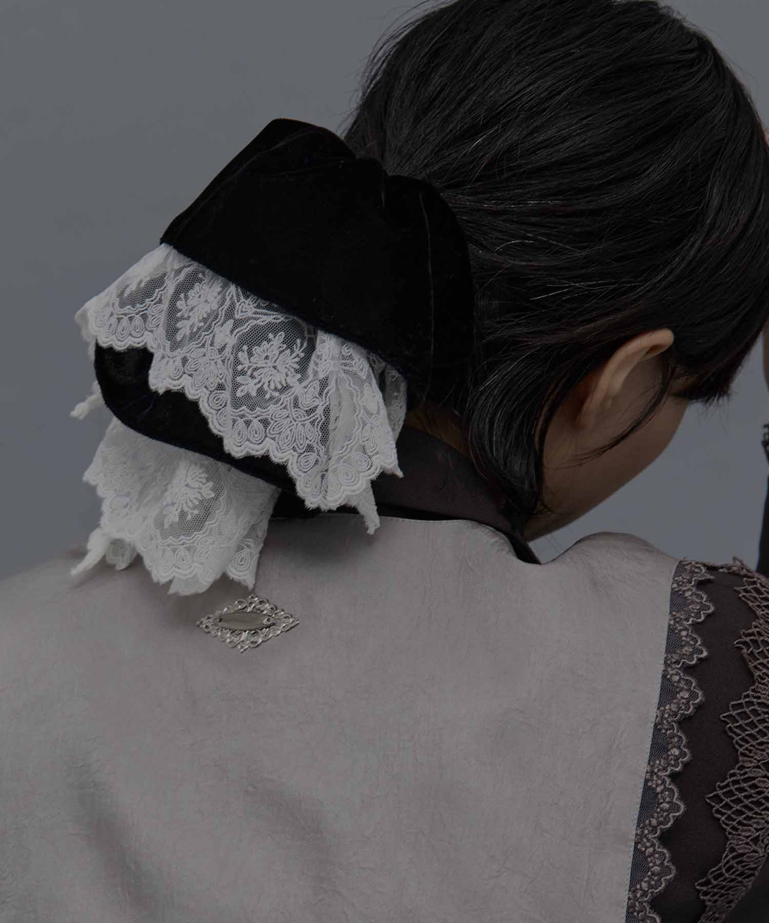 別注velour lace chou chou