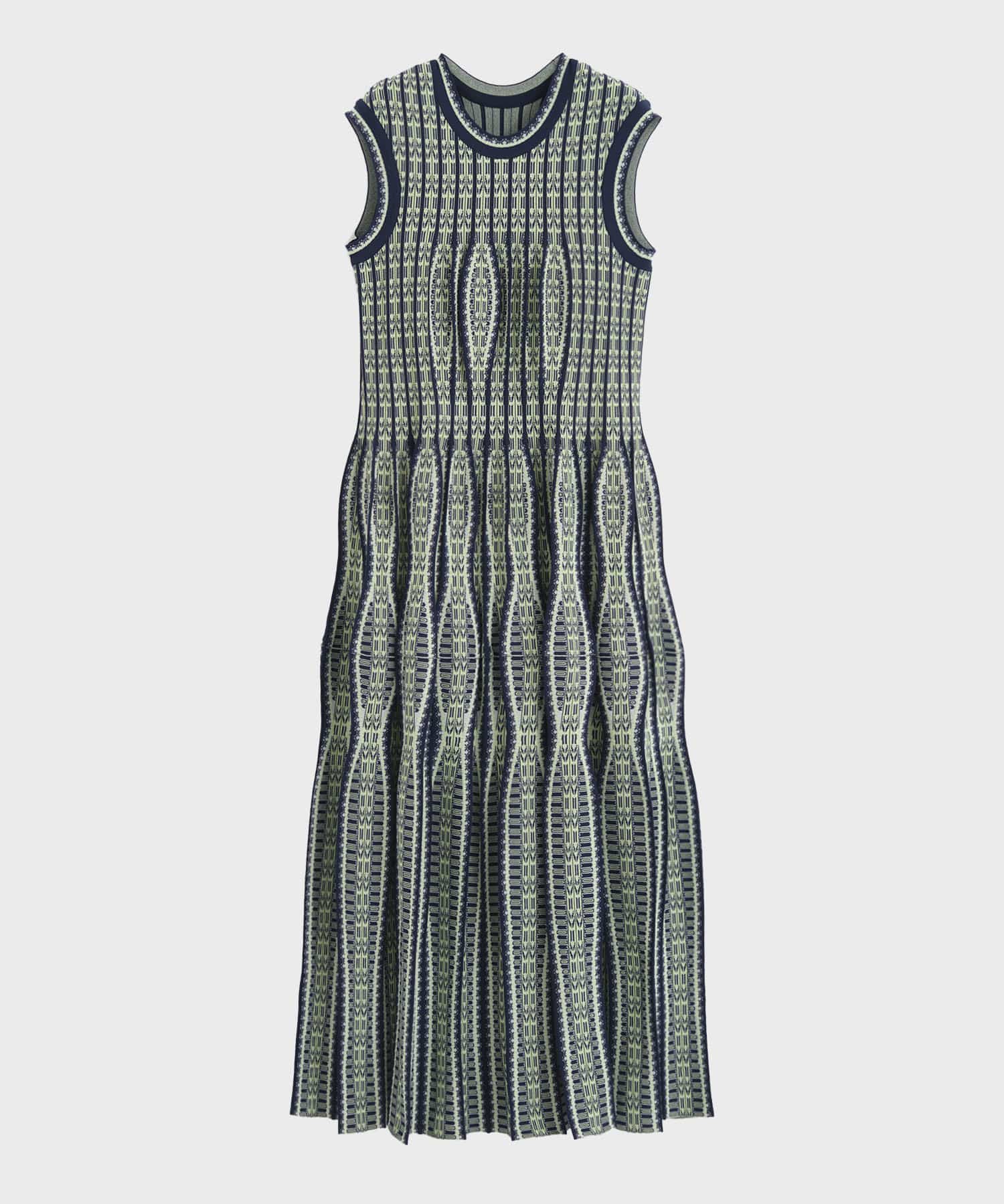 Lantern Knitted Volume Dress