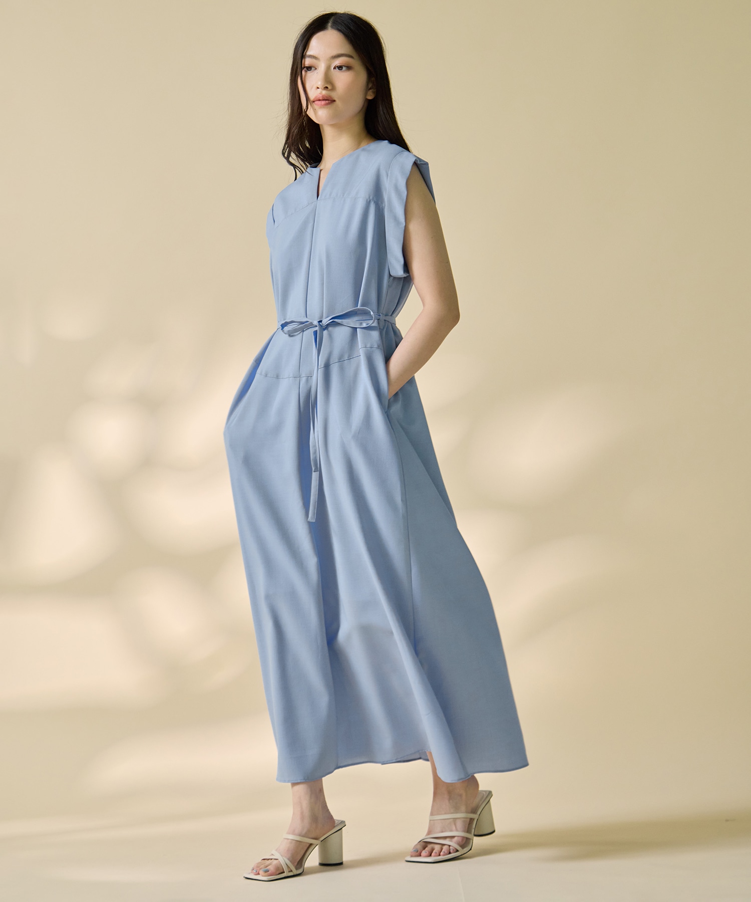 Back Tucked Dress