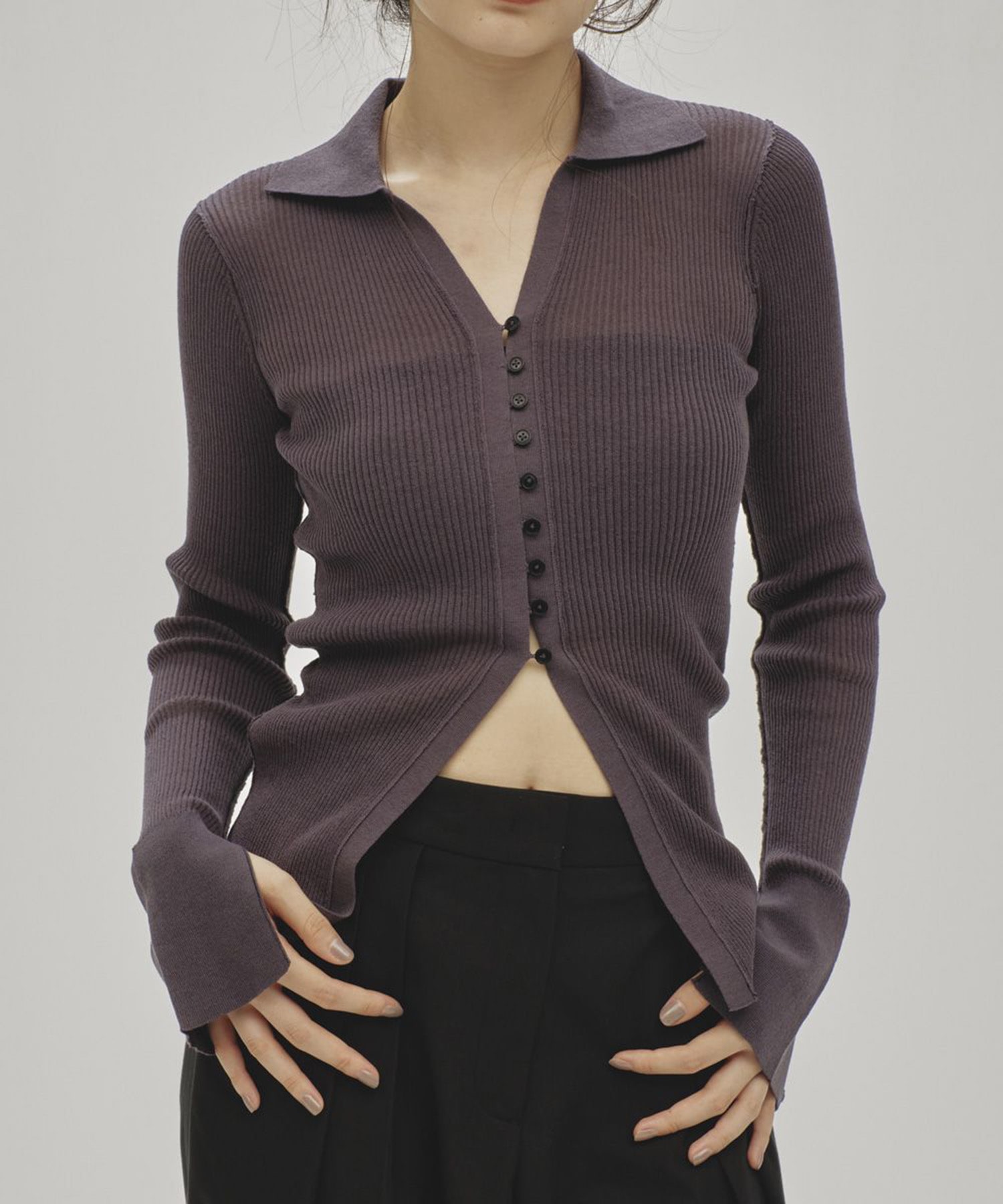 Sheer Sskipper Knit
