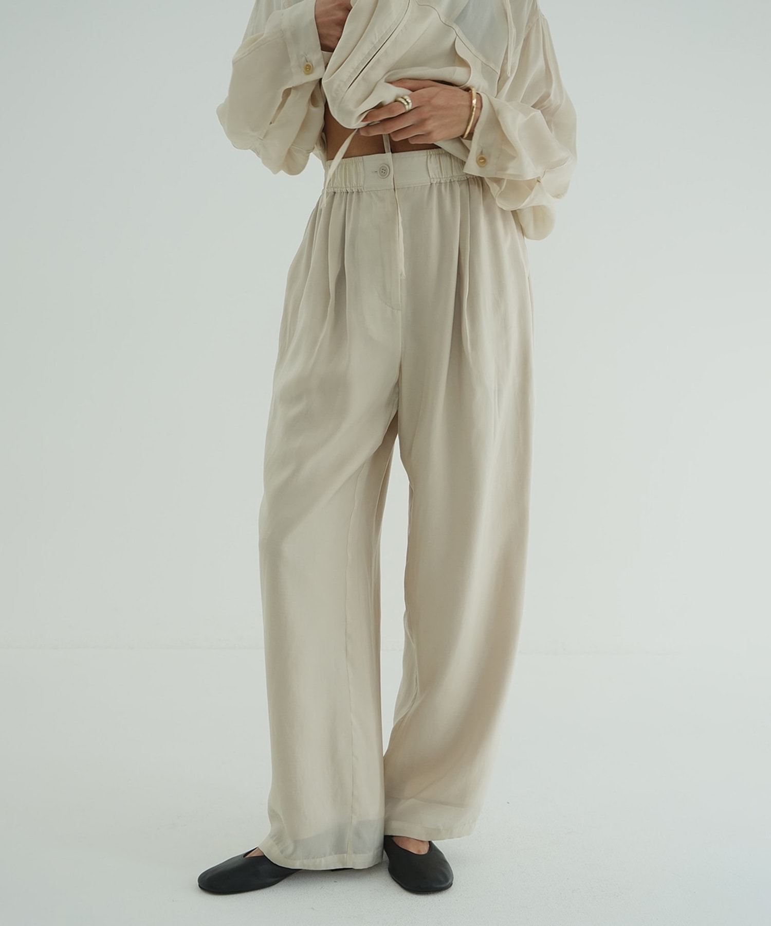 SHEER AIRY PANTS