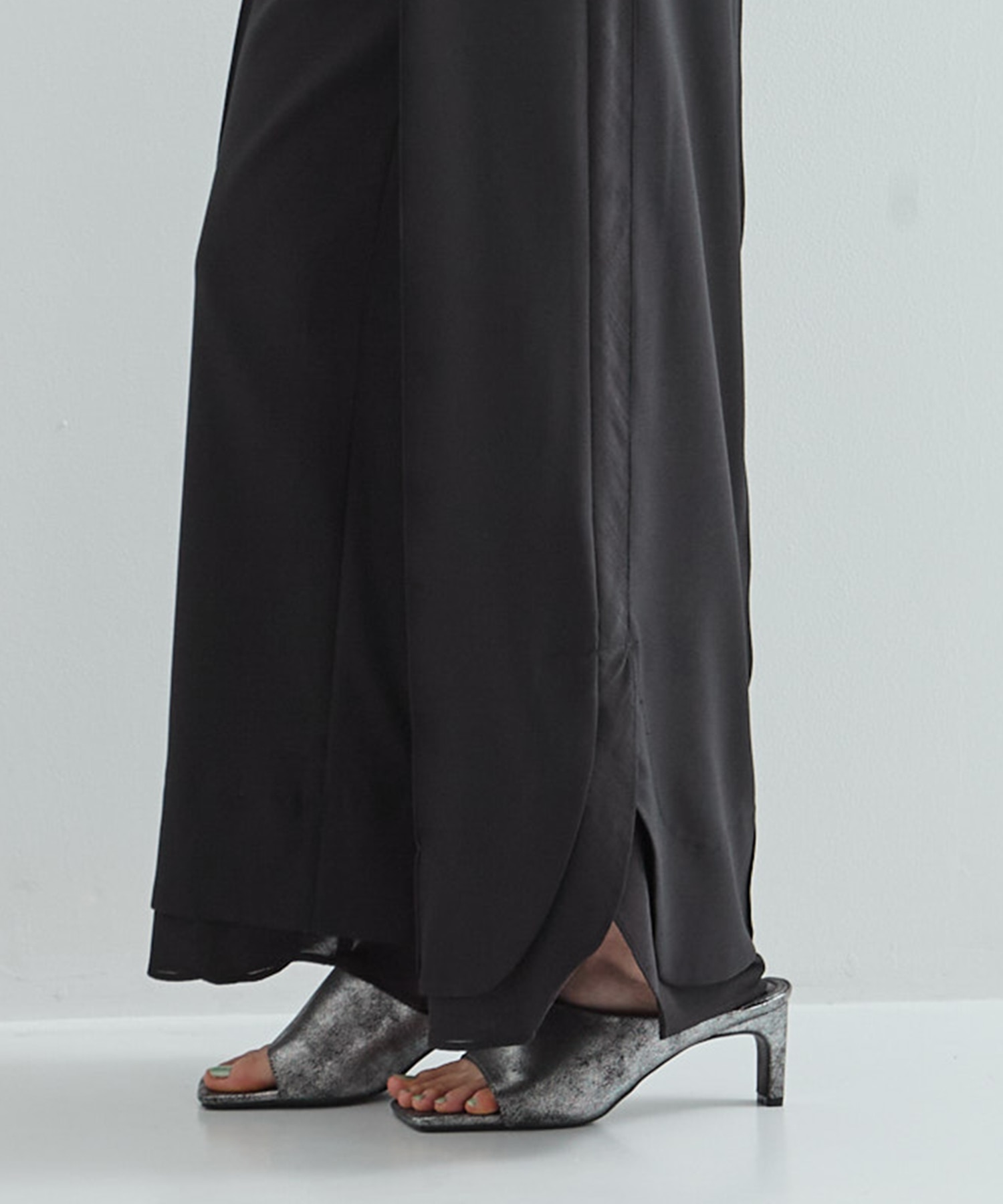 Sheer Layered Trousers