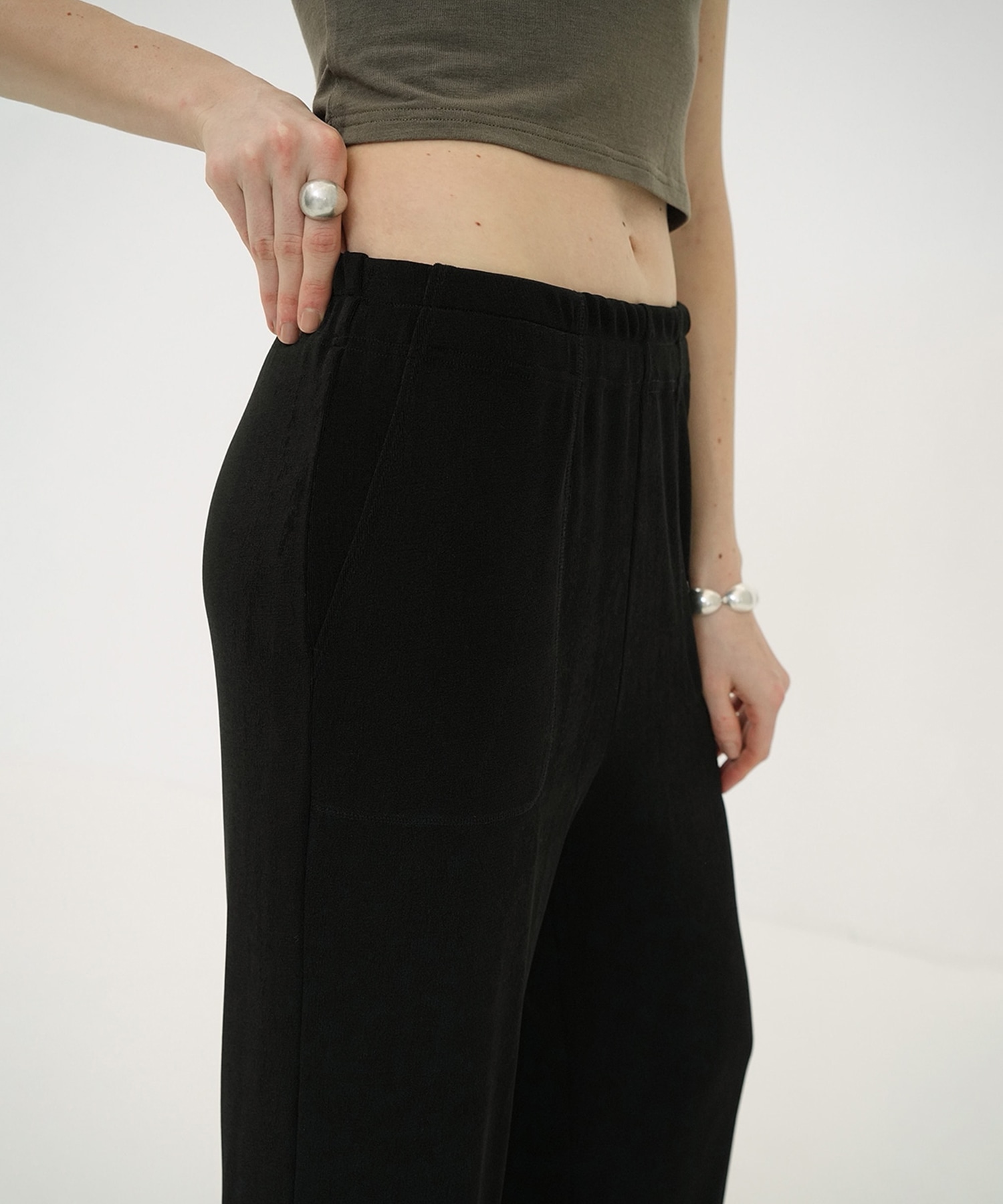 BRIGHT JERSEY PANTS
