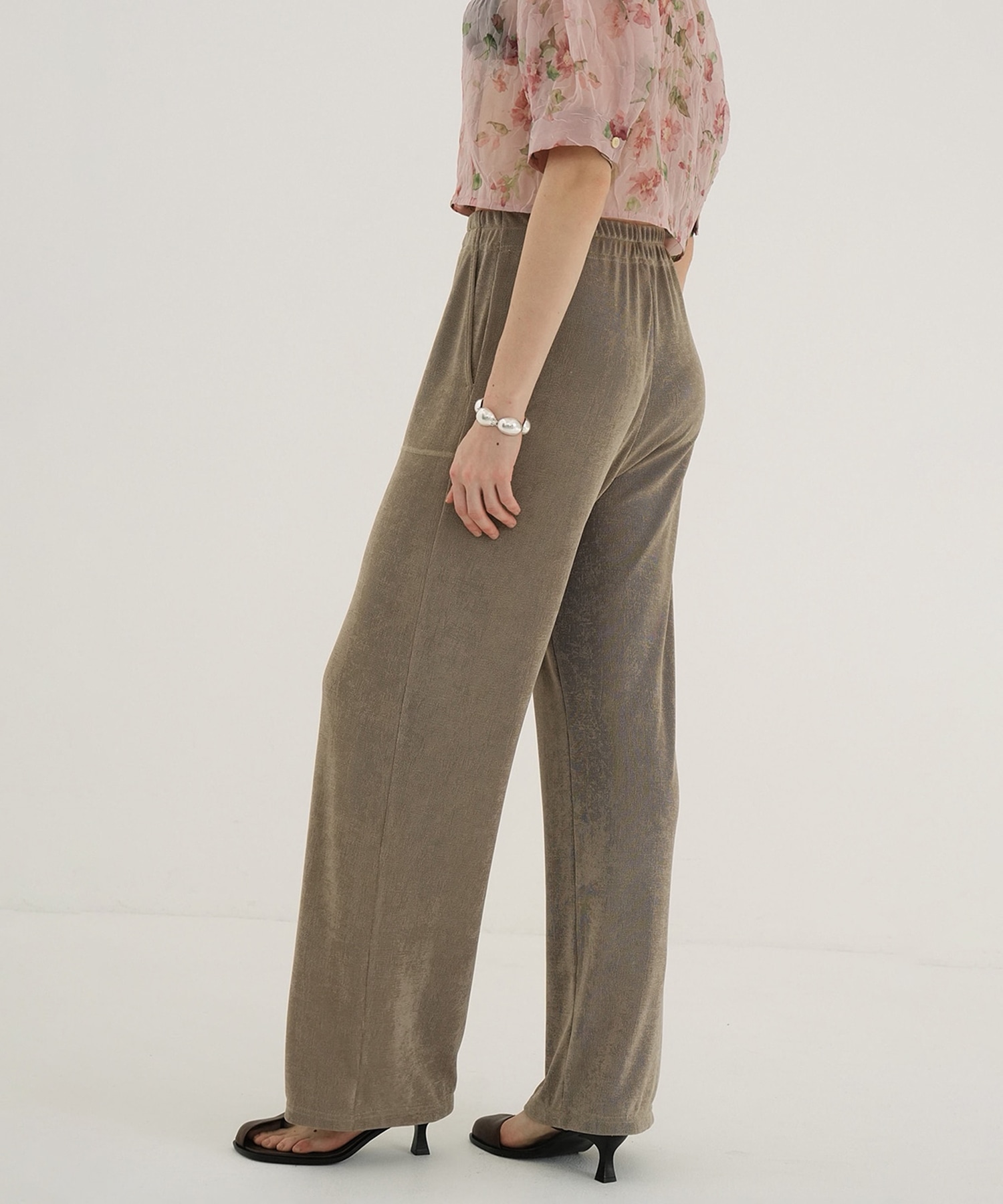 BRIGHT JERSEY PANTS