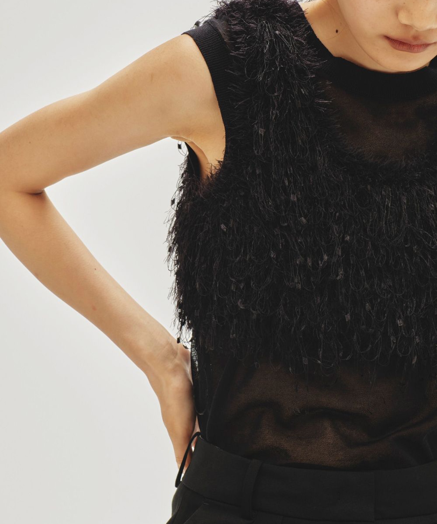 Fringe Knit Buistier