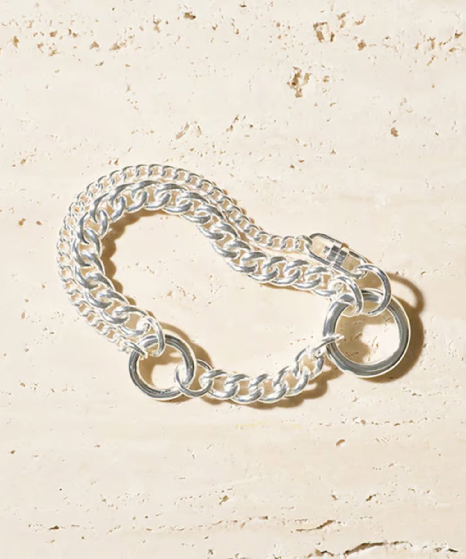Carabiner loop bracelet