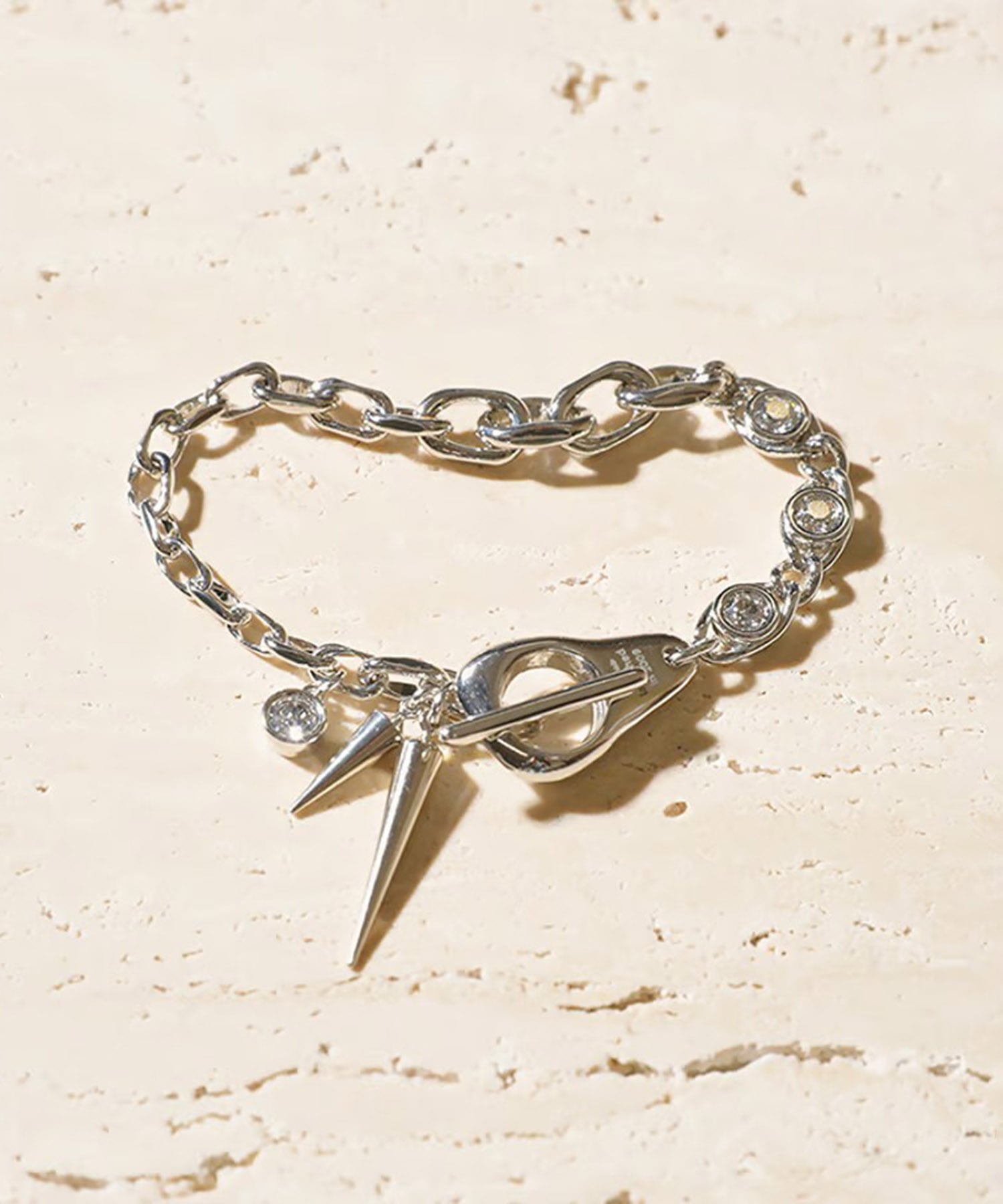 Dark metal bracelet