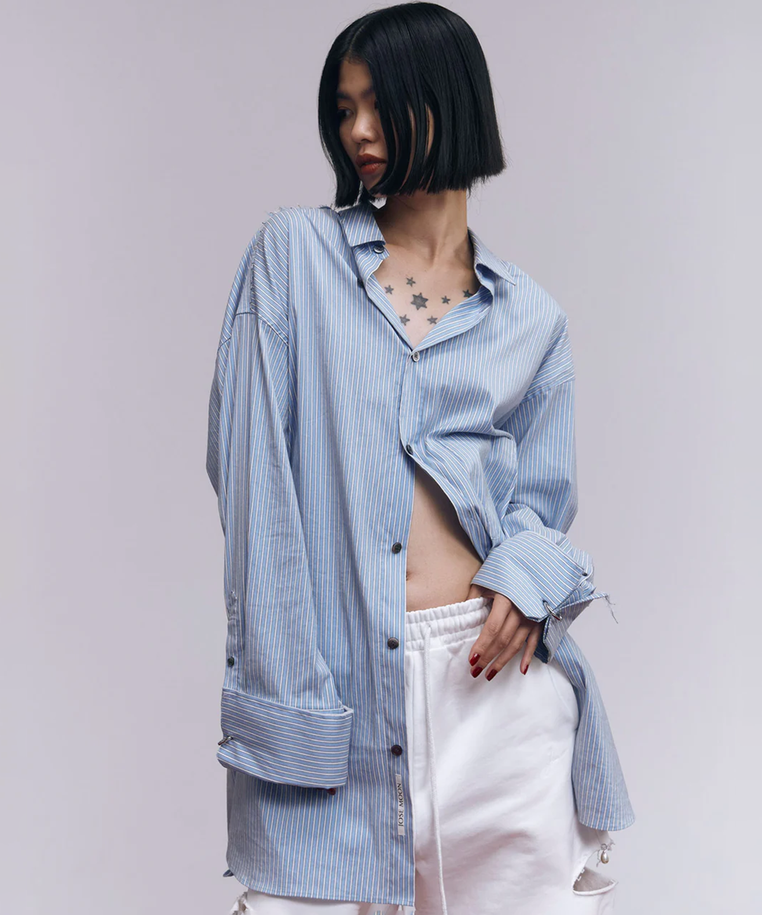 JOSEMOON STRIPE SHIRT