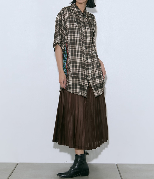 Inner print dress