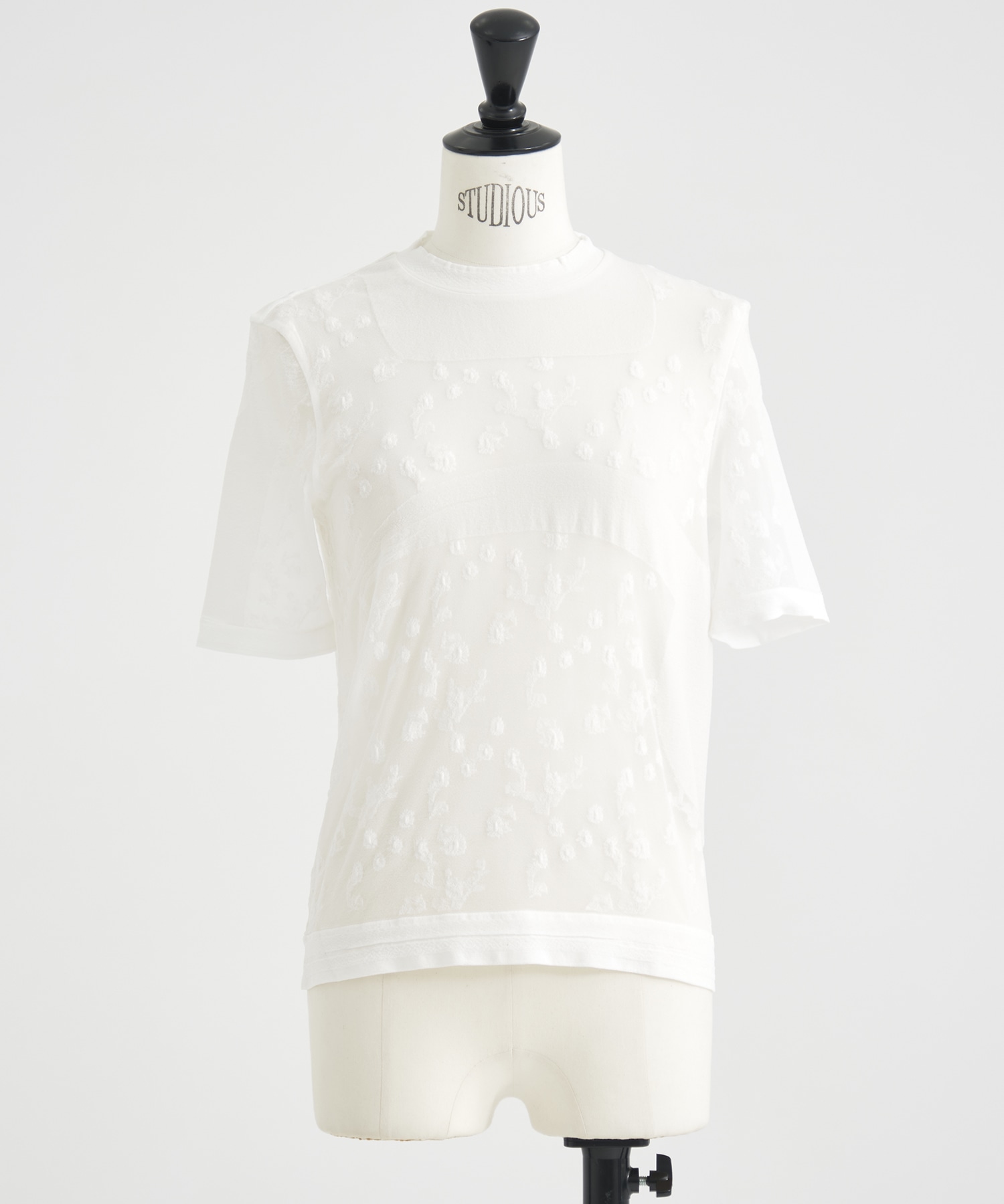 Knitted Crew Neck Top