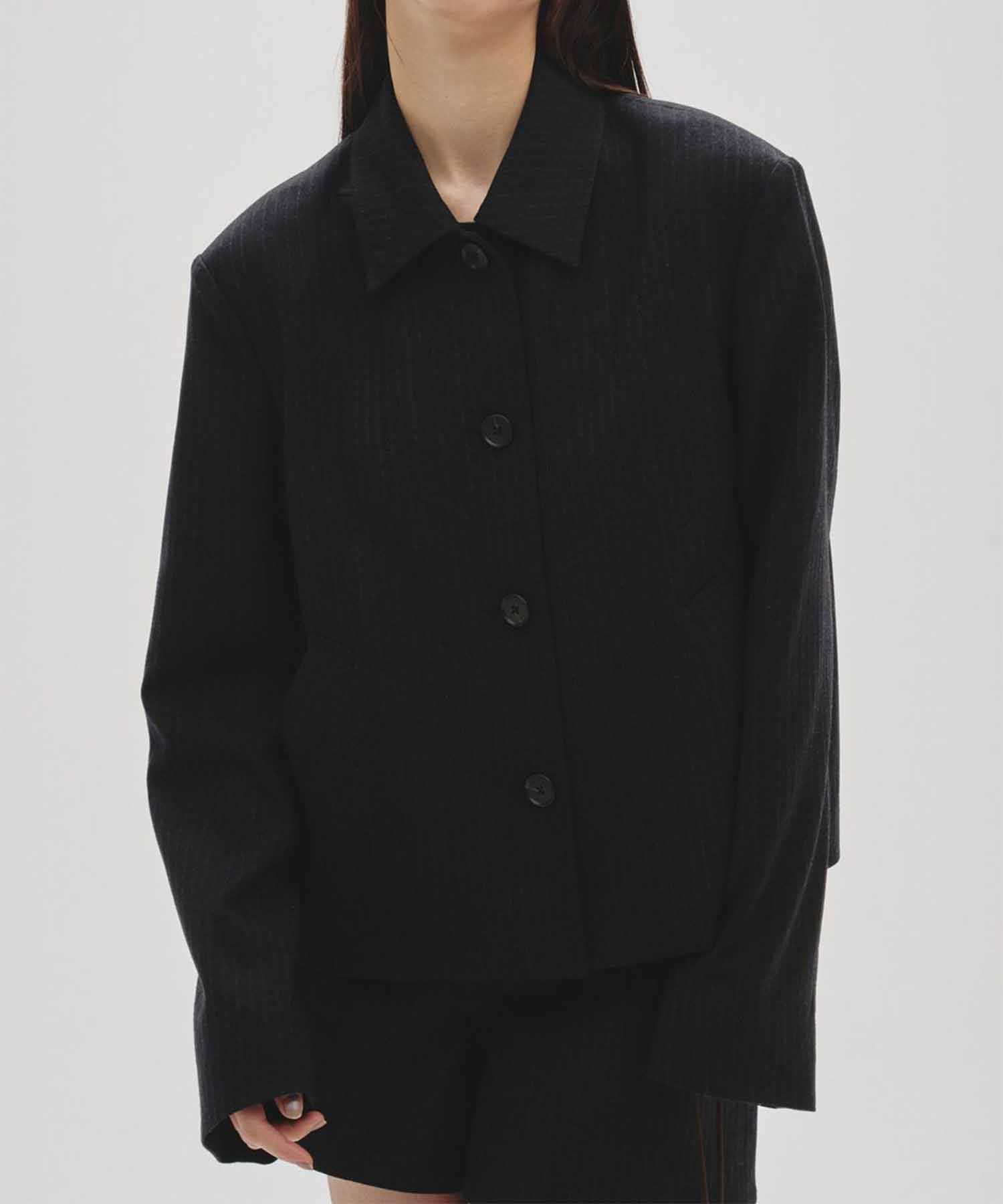 Wool Soutiencollar Jacket