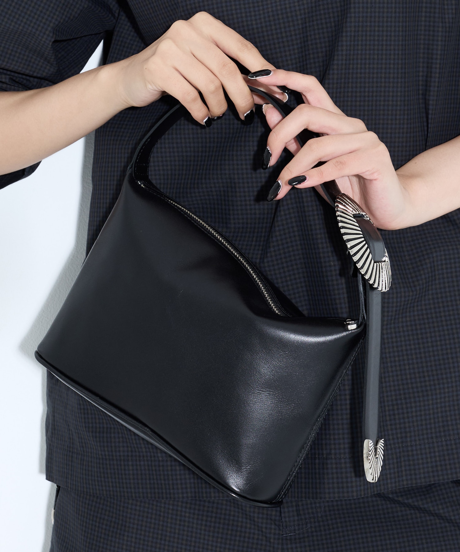 Leather mini bag