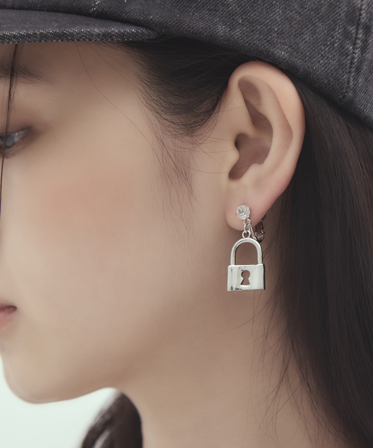 key ＆ lock earrings