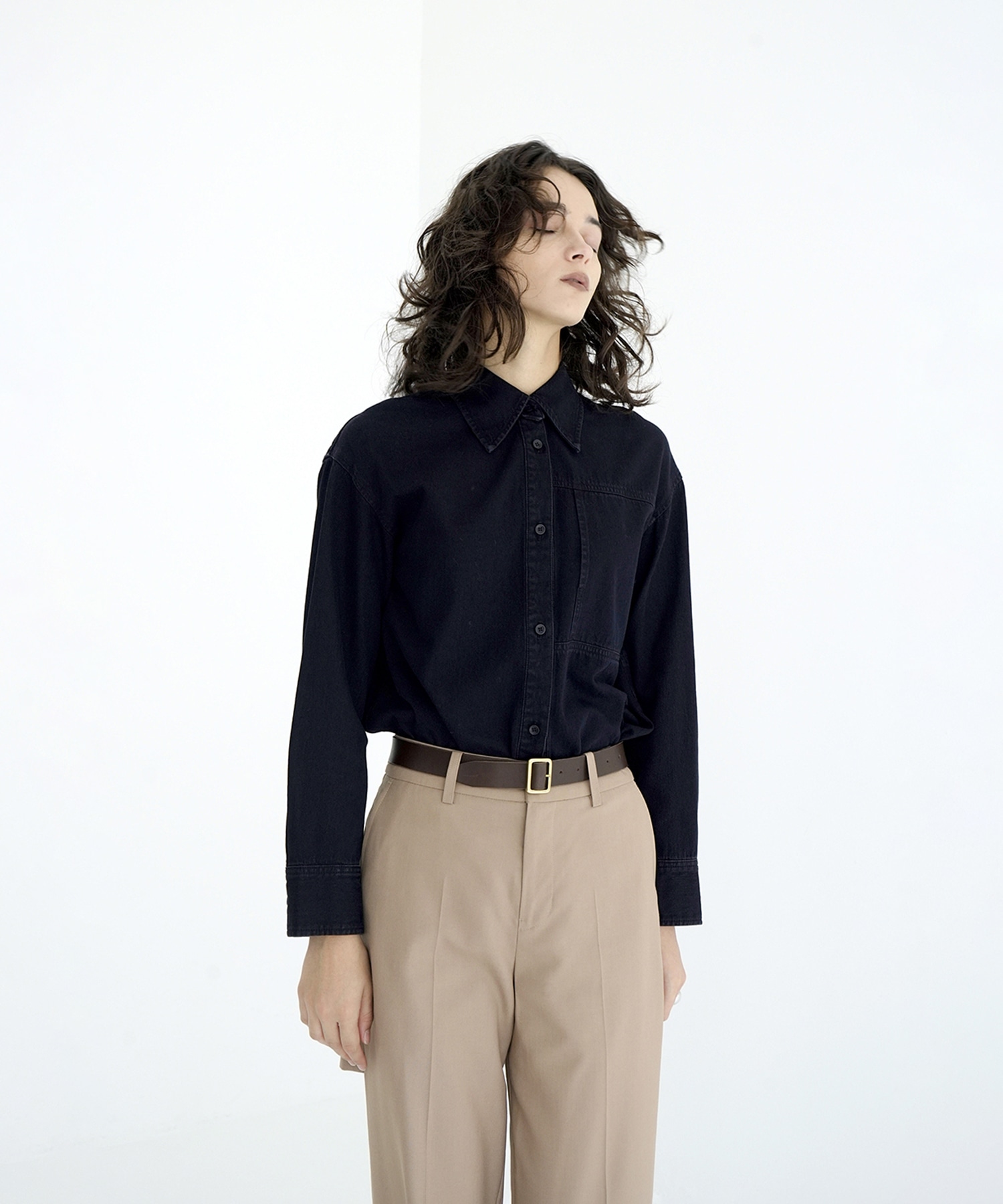COMPACT DENIM SHIRTS
