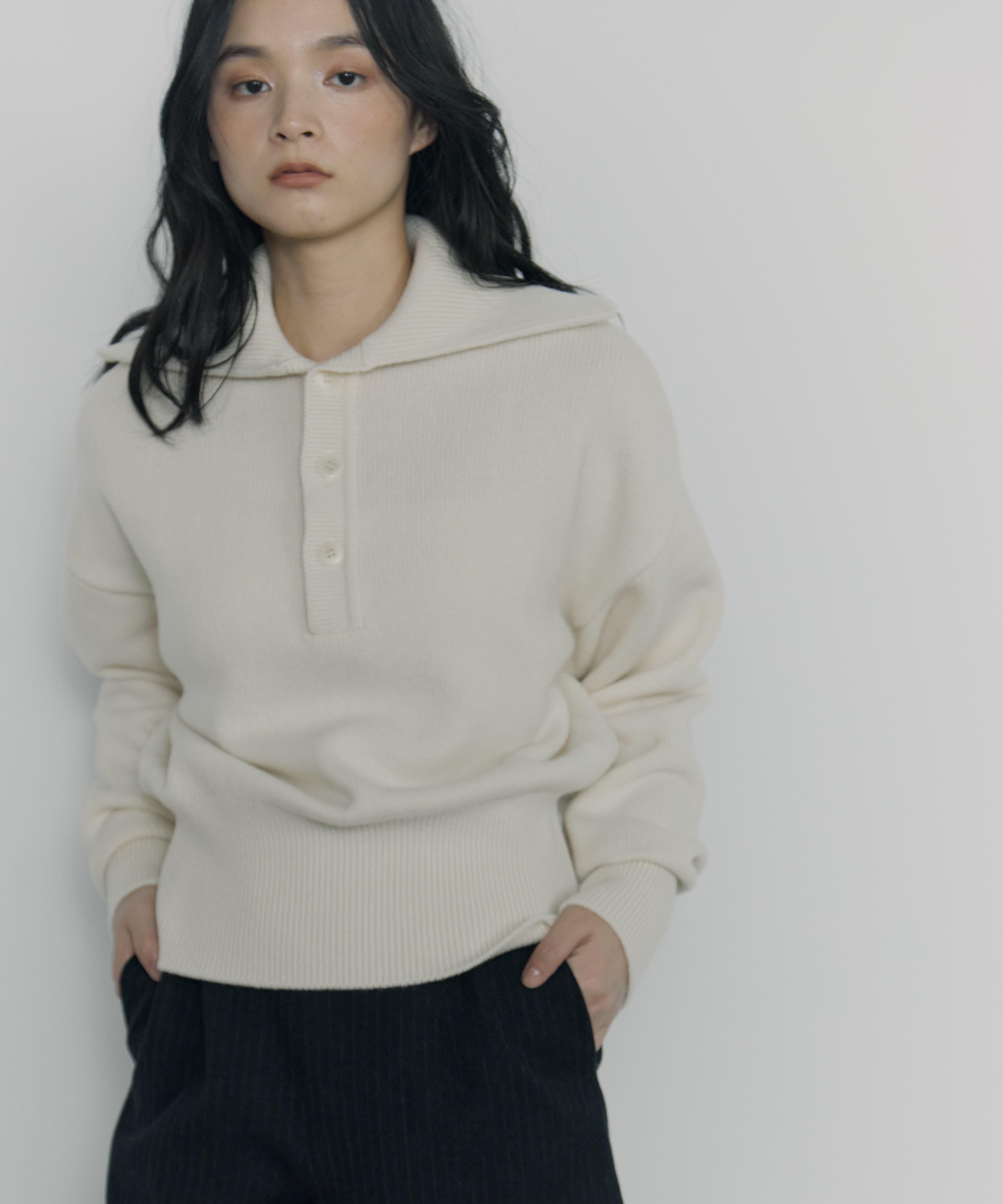 別注 SAILOR COLLAR KNIT