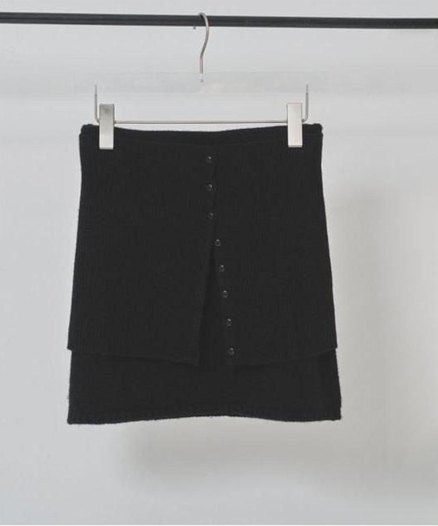 Layered Knit Skirt