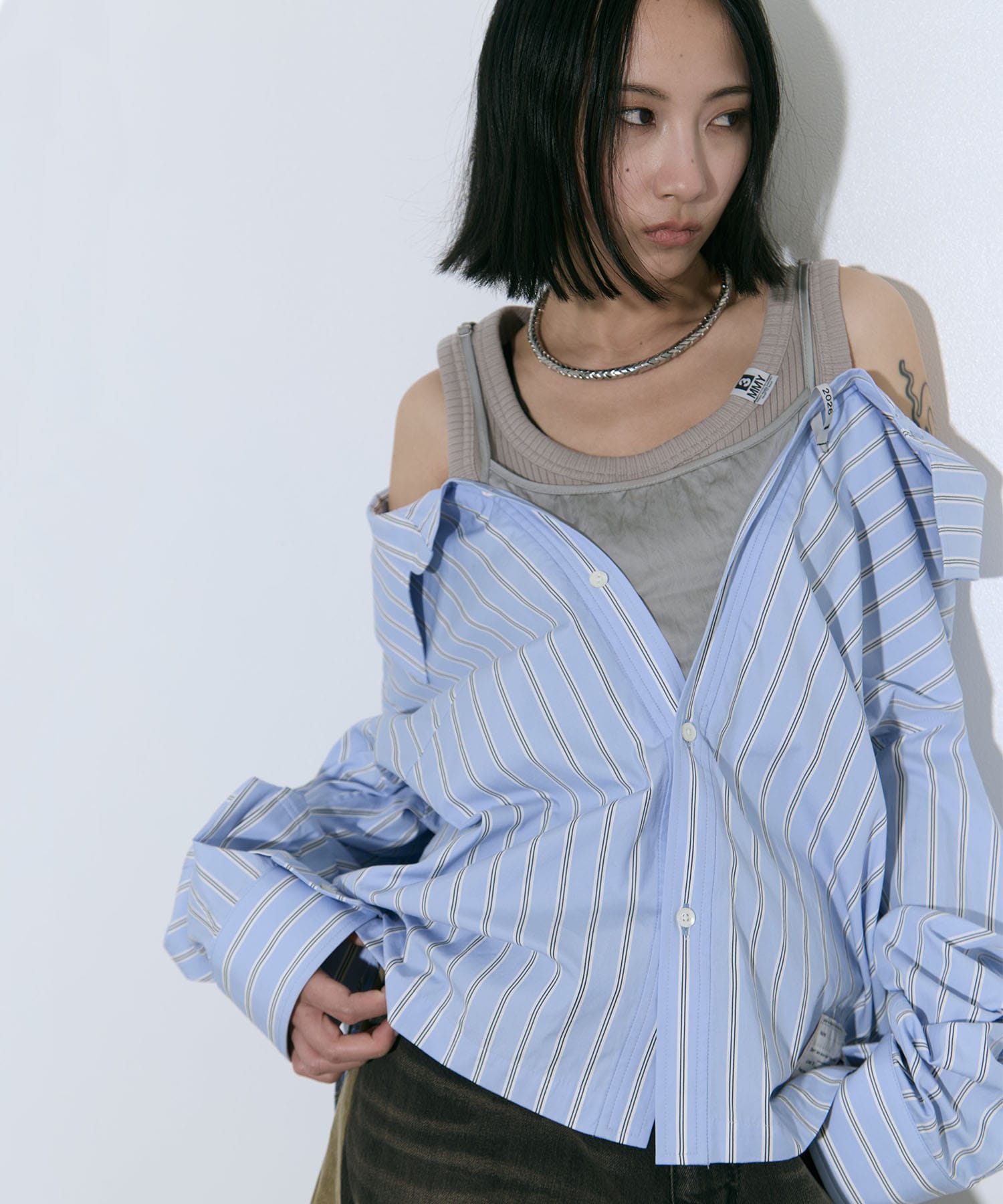 LAYERED STRIPE SHIRTS