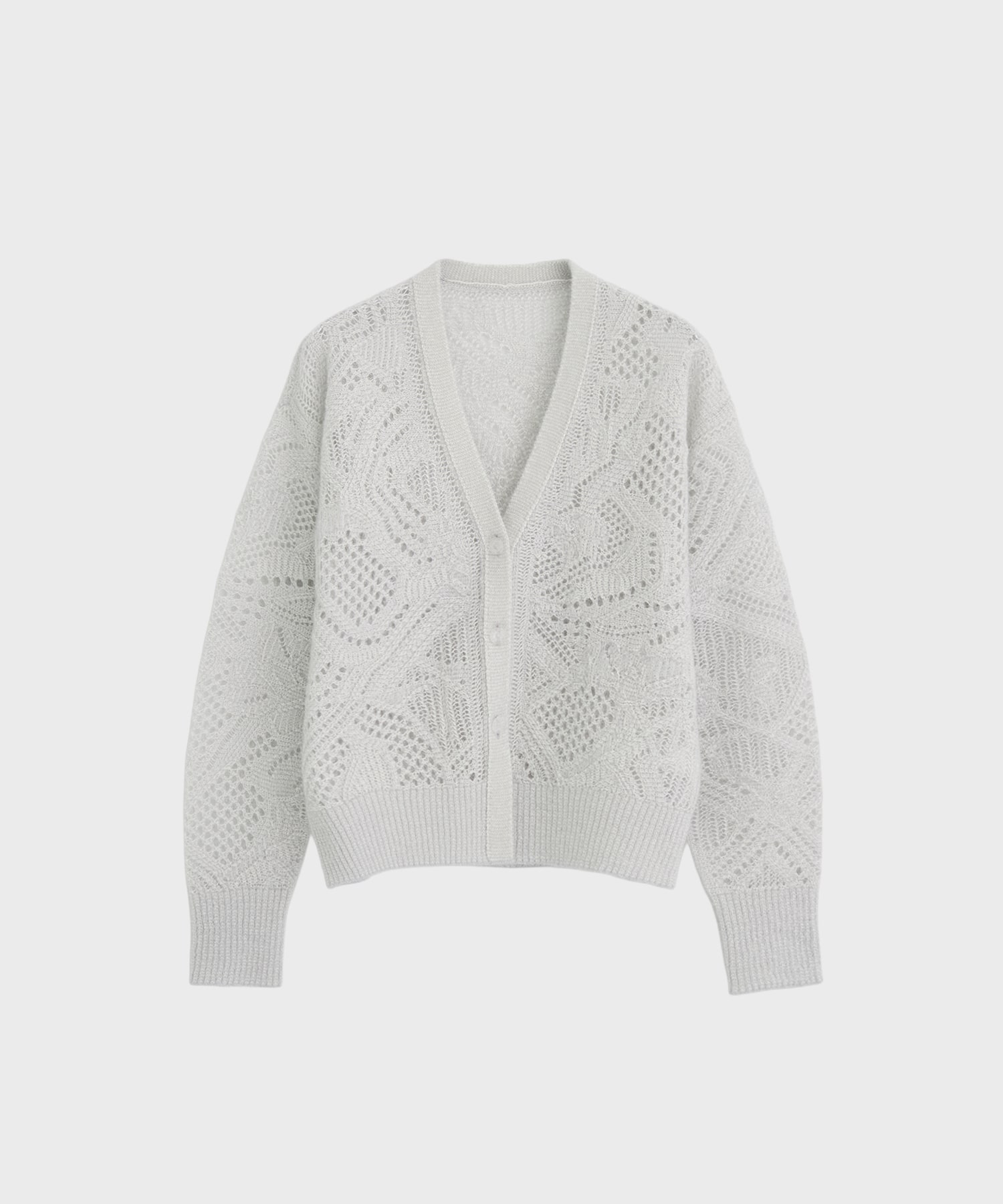 Shimmering Knit Cardigan