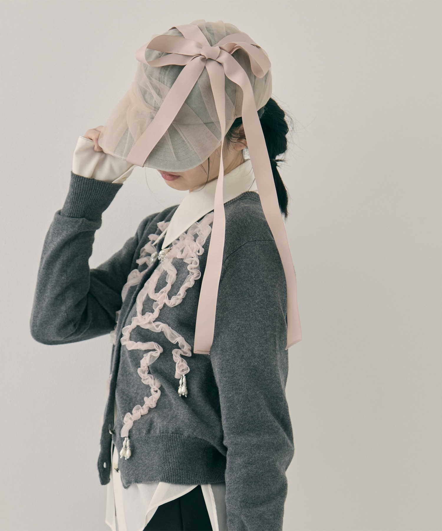 wrapping ribbon cap