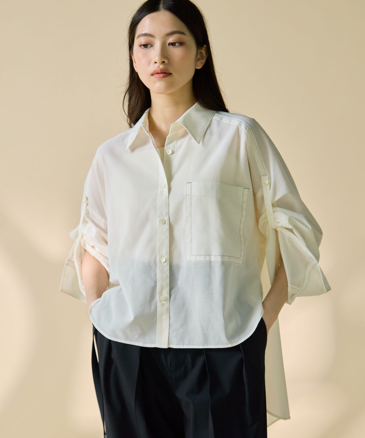 Matte Sheer Over Shirt