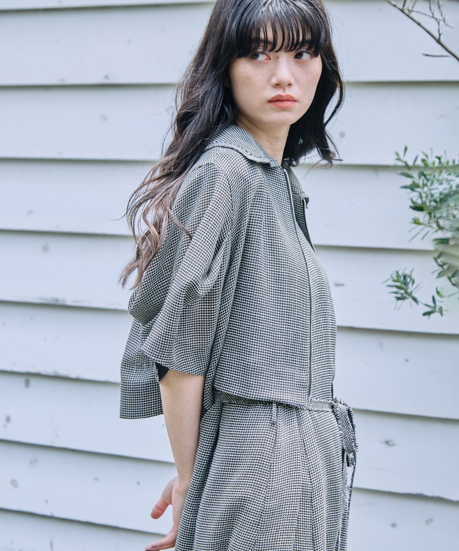 Washable Mesh Blouson
