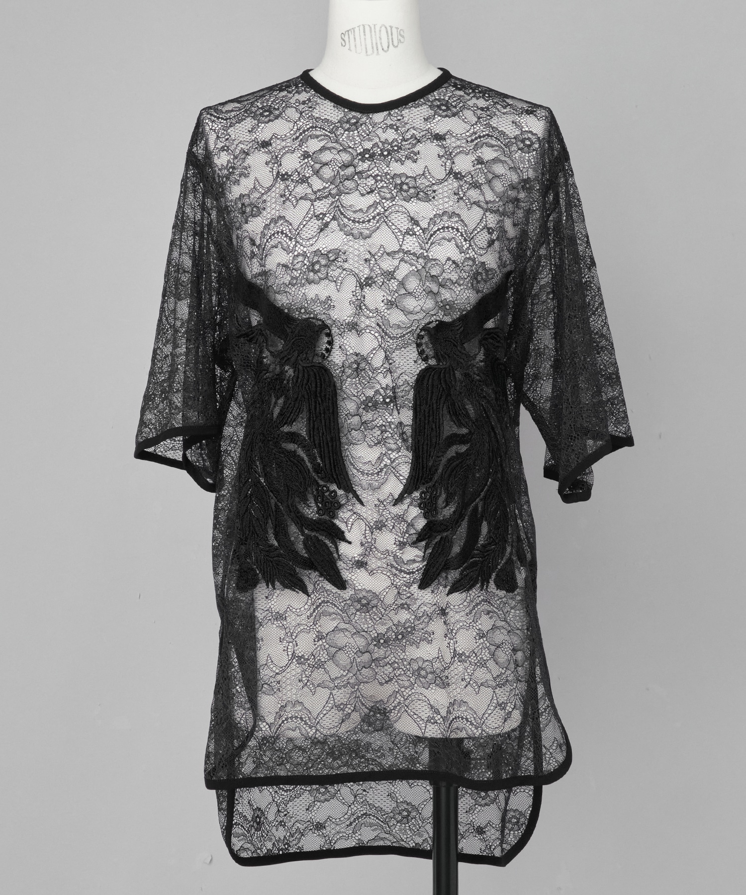 Raschel Lace Embroidered Top