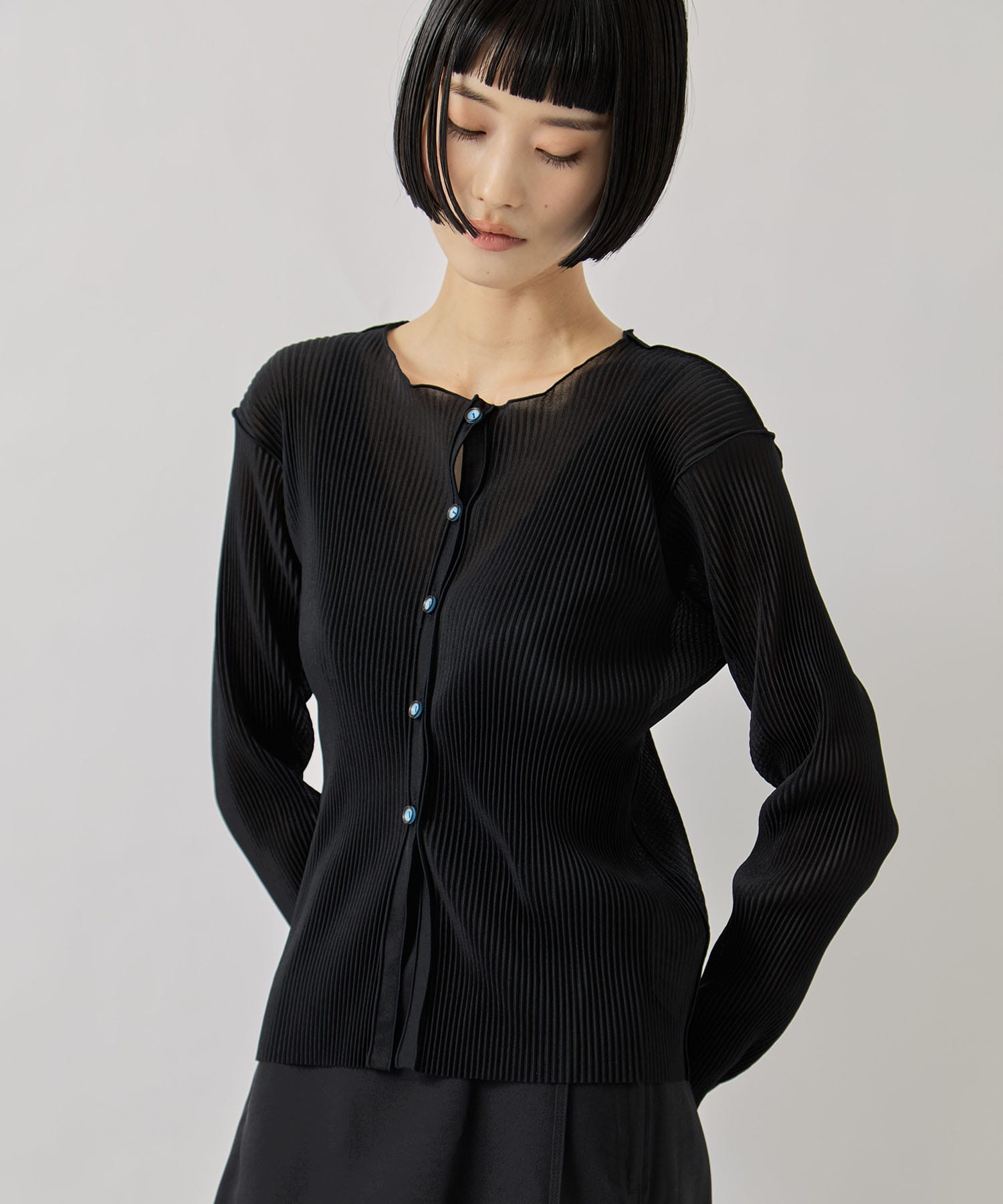 SHEER CARDIGAN