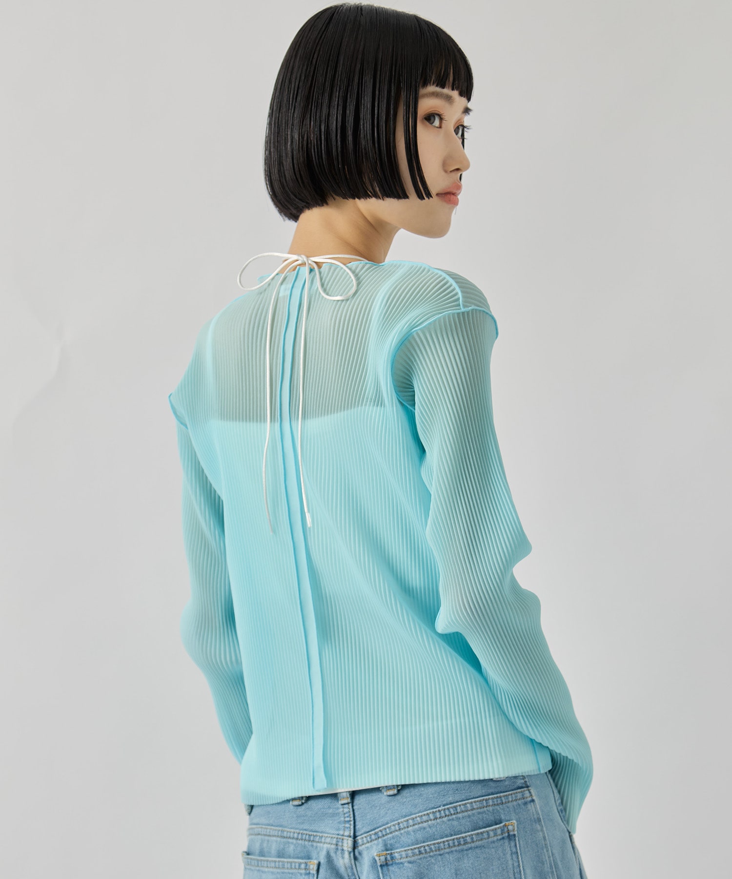 SHEER CARDIGAN