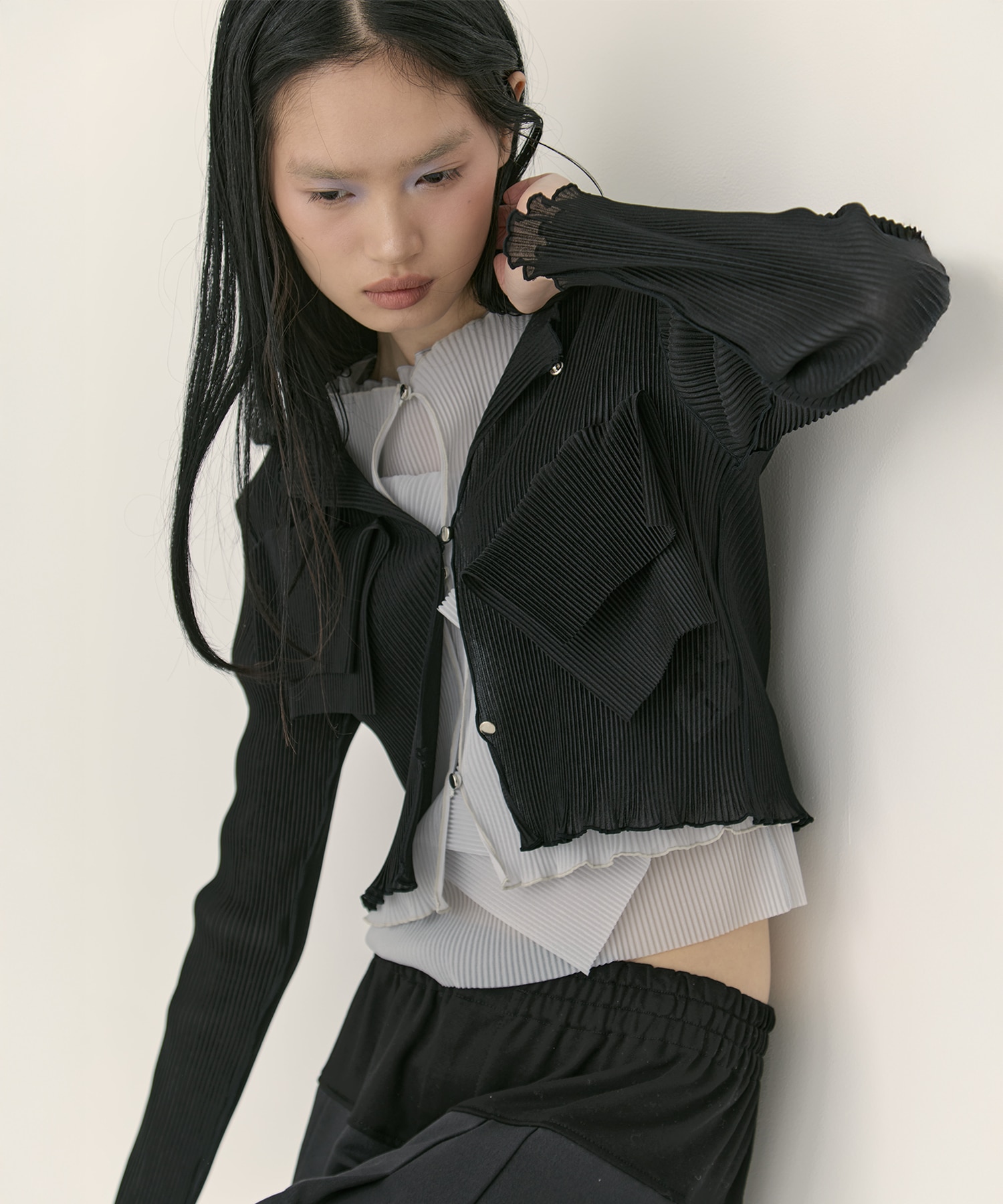 別注 SHEER CARDIGAN