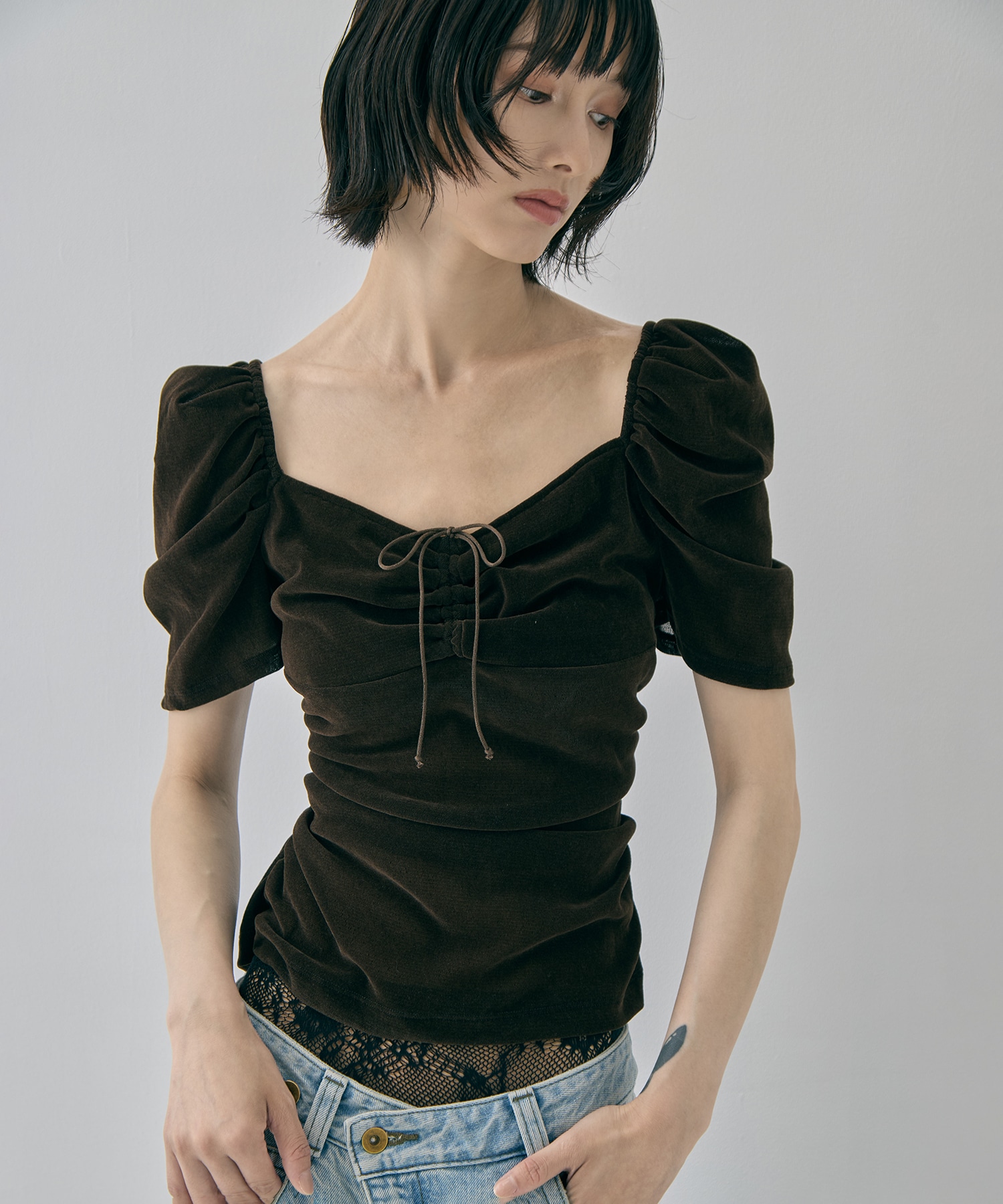 別注 VELOUR TEE
