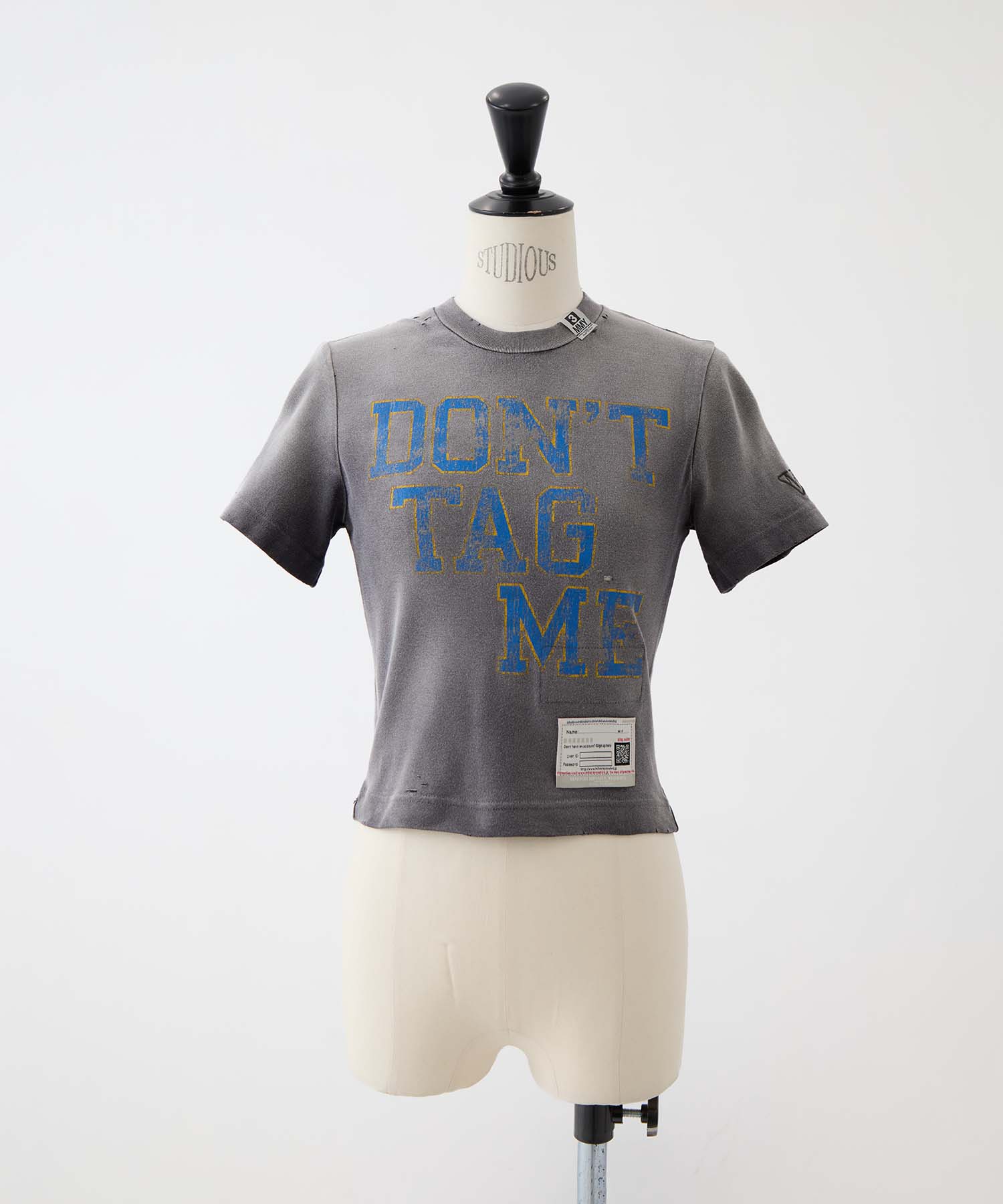 SUN FADED COLLAGE PRINT TEE