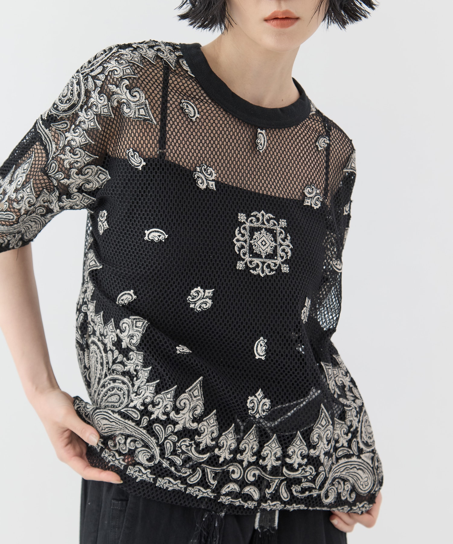 Mesh T-shirts