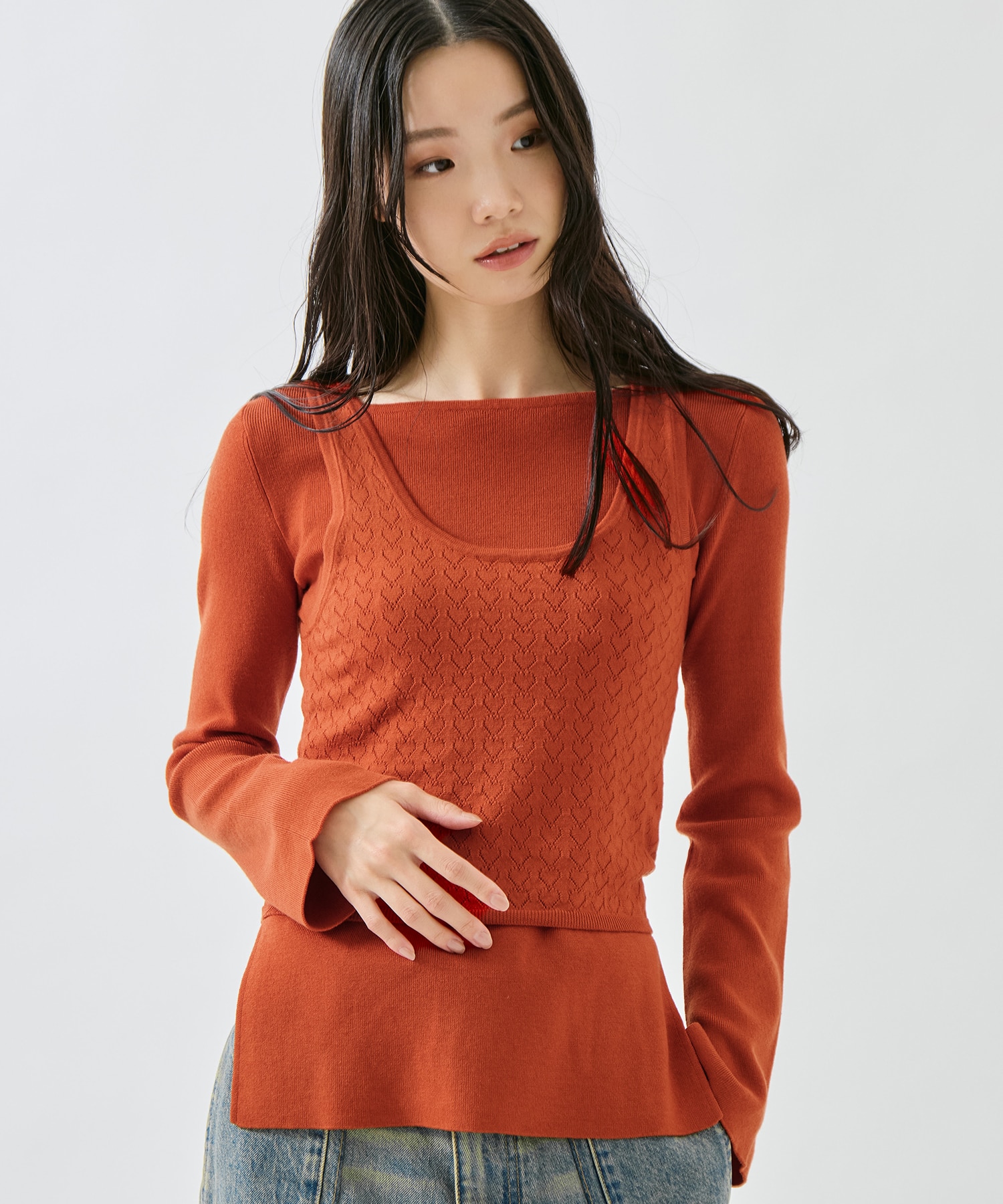 HEART TANK KHEART TANK KNIT SET