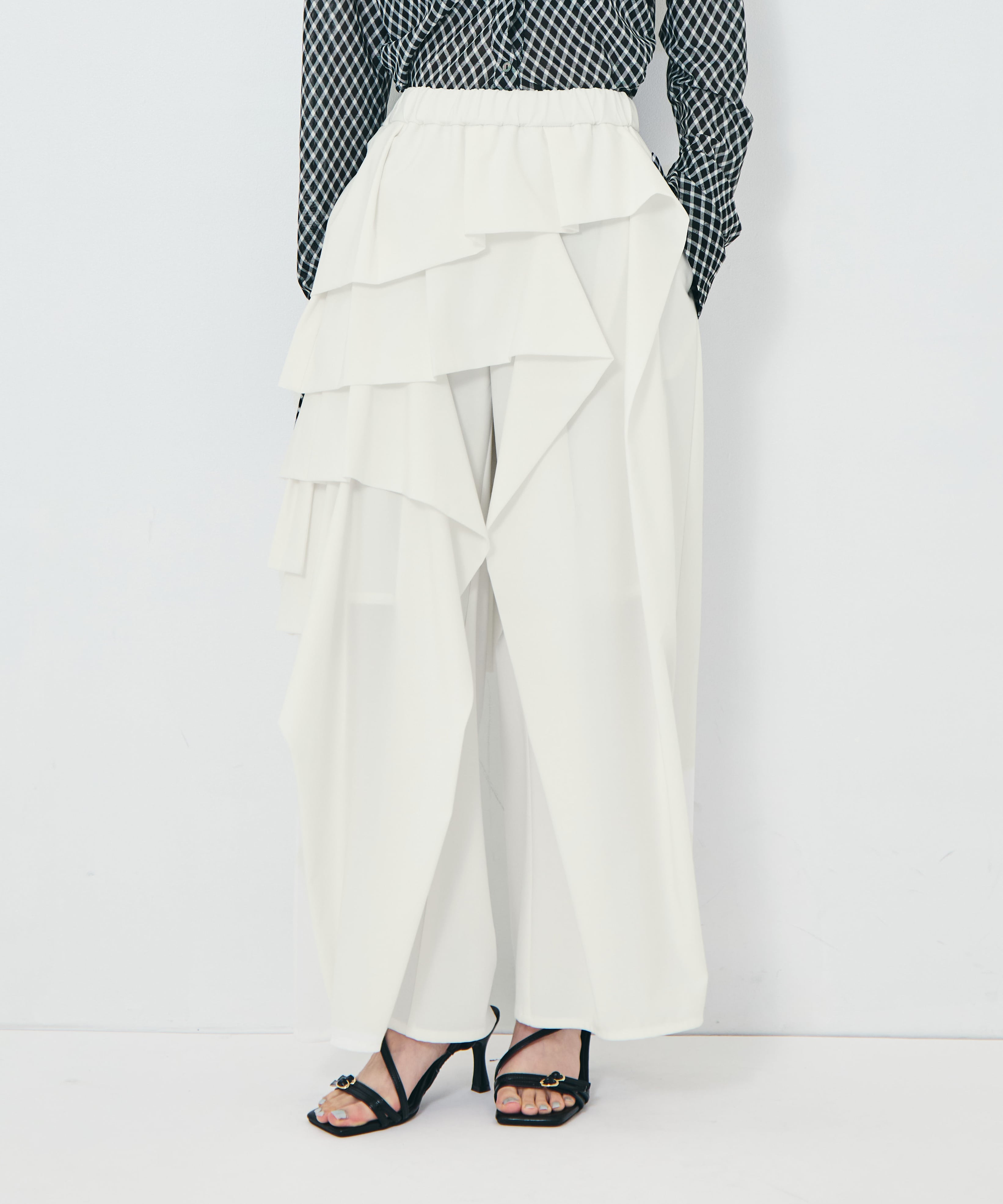別注 RUFFLE PANTS