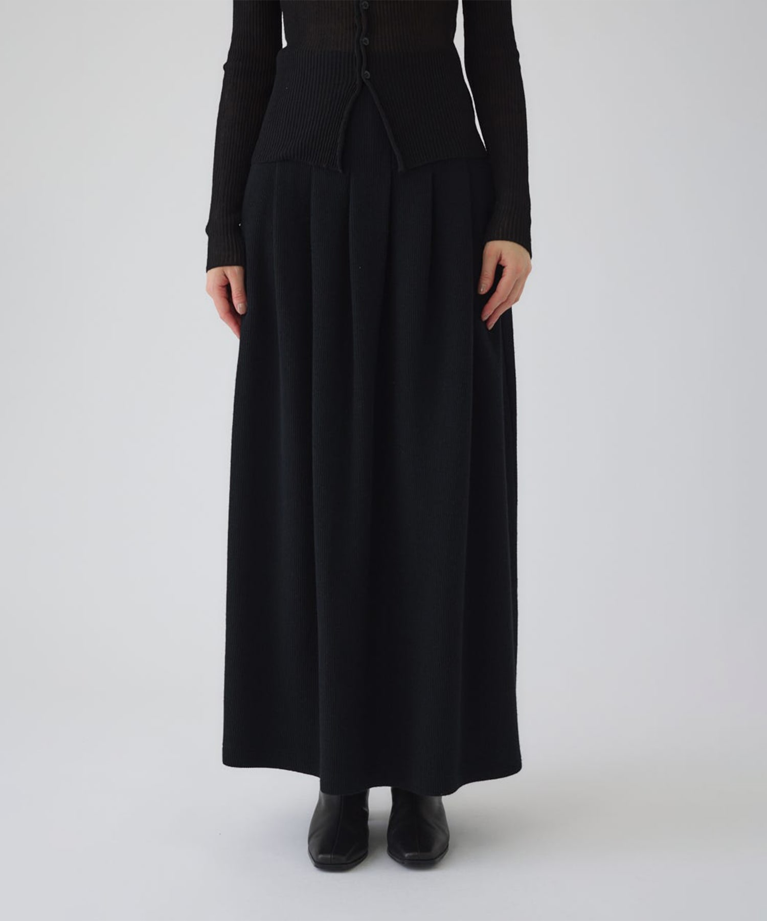 High waist bomber knit SK