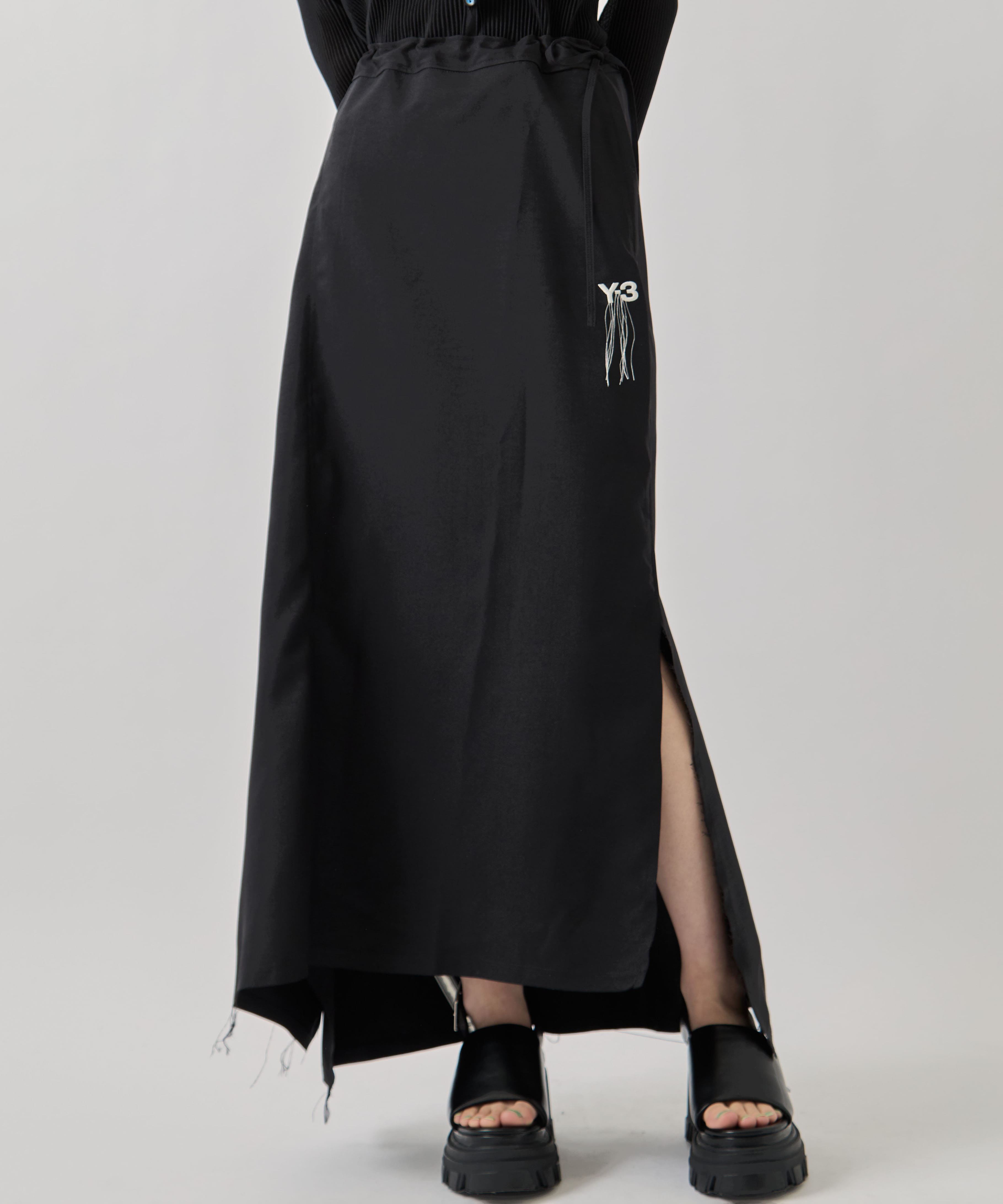 Y3-S26-0000-207/W_SU RC 3S SKIRT BLACK(ロングSK)