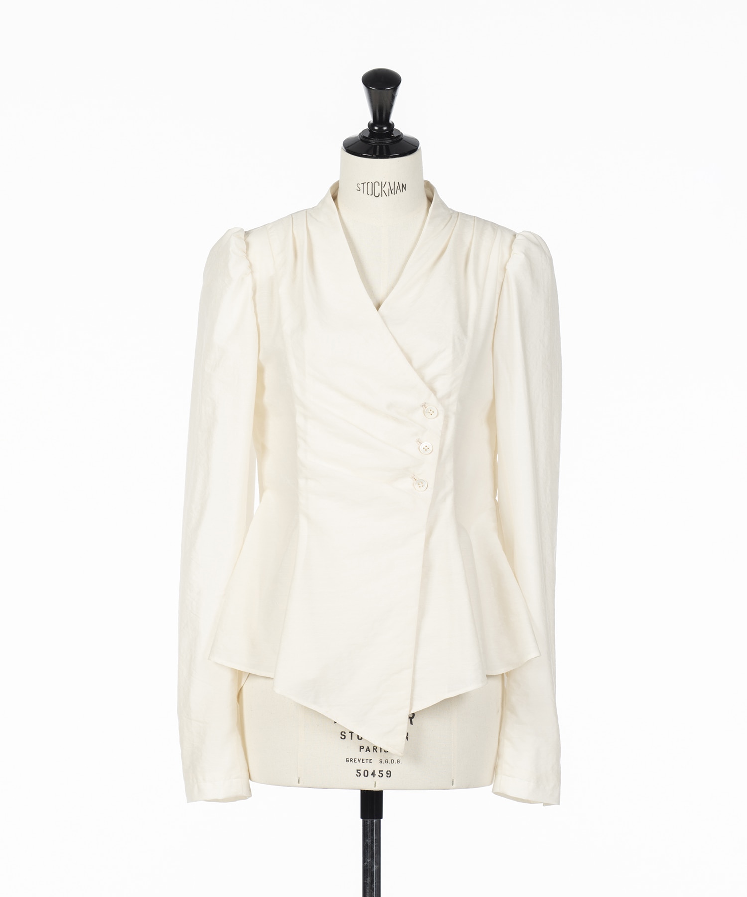 DRAPED WRAP JACKET