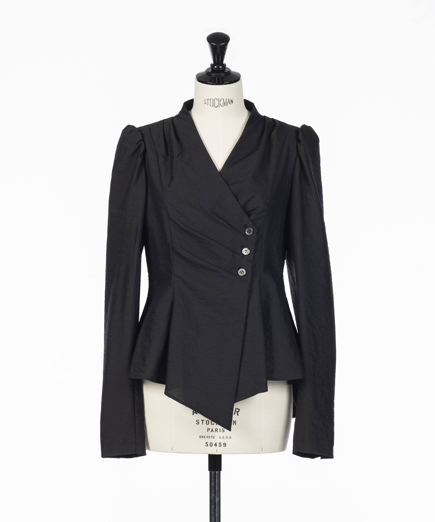 DRAPED WRAP JACKET