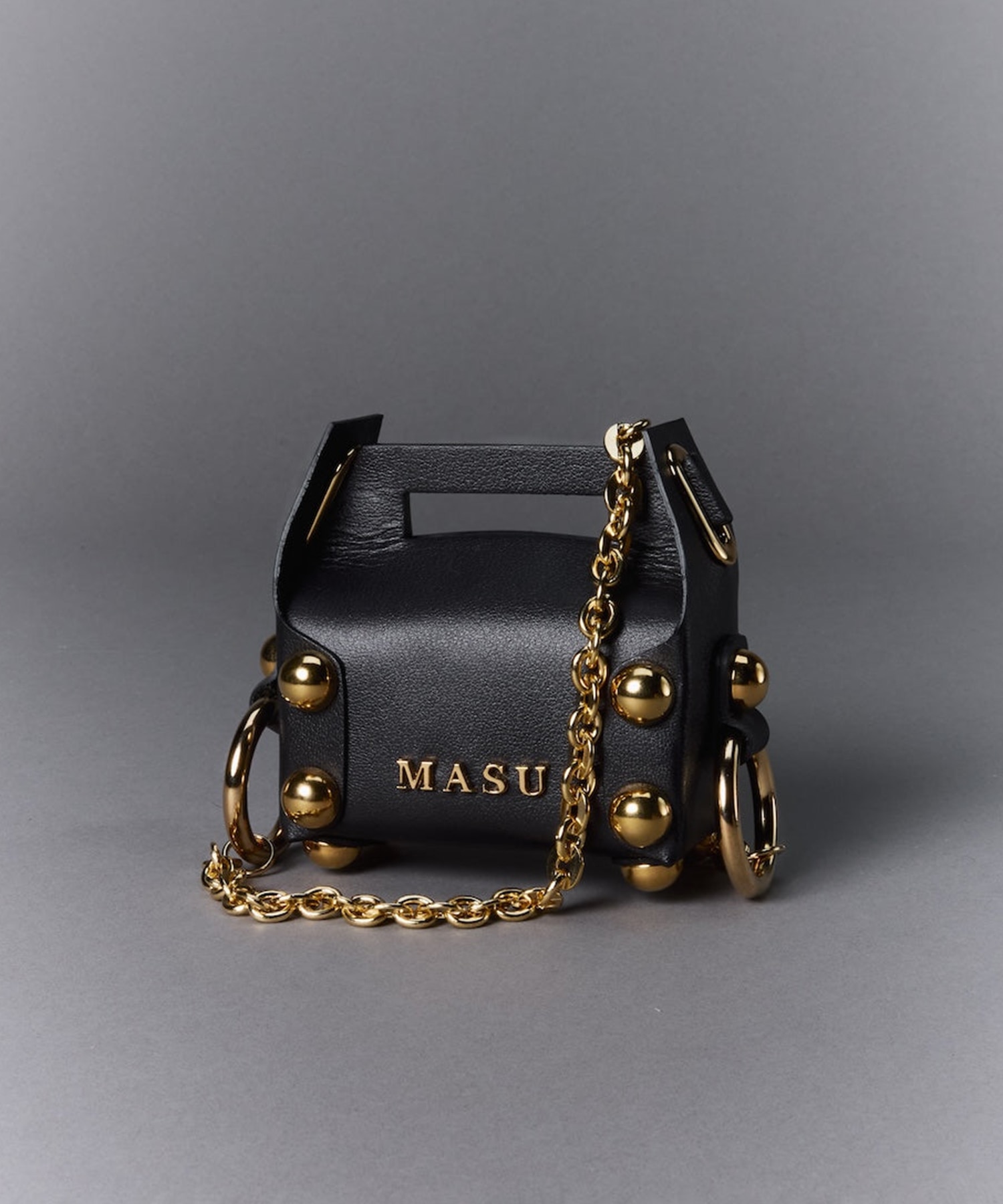 LEATHER CAKE BAG PETIT