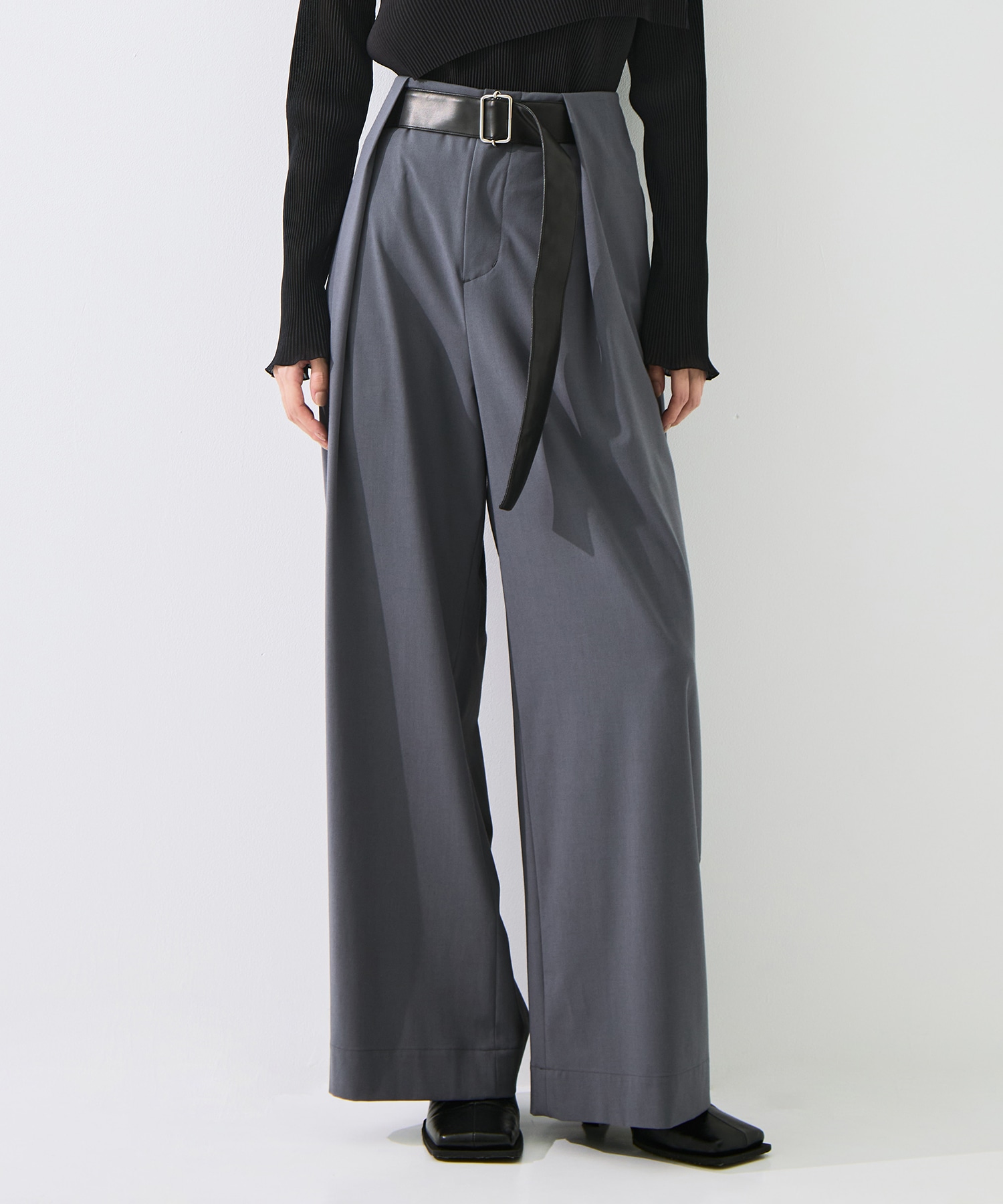 Belted Trousers