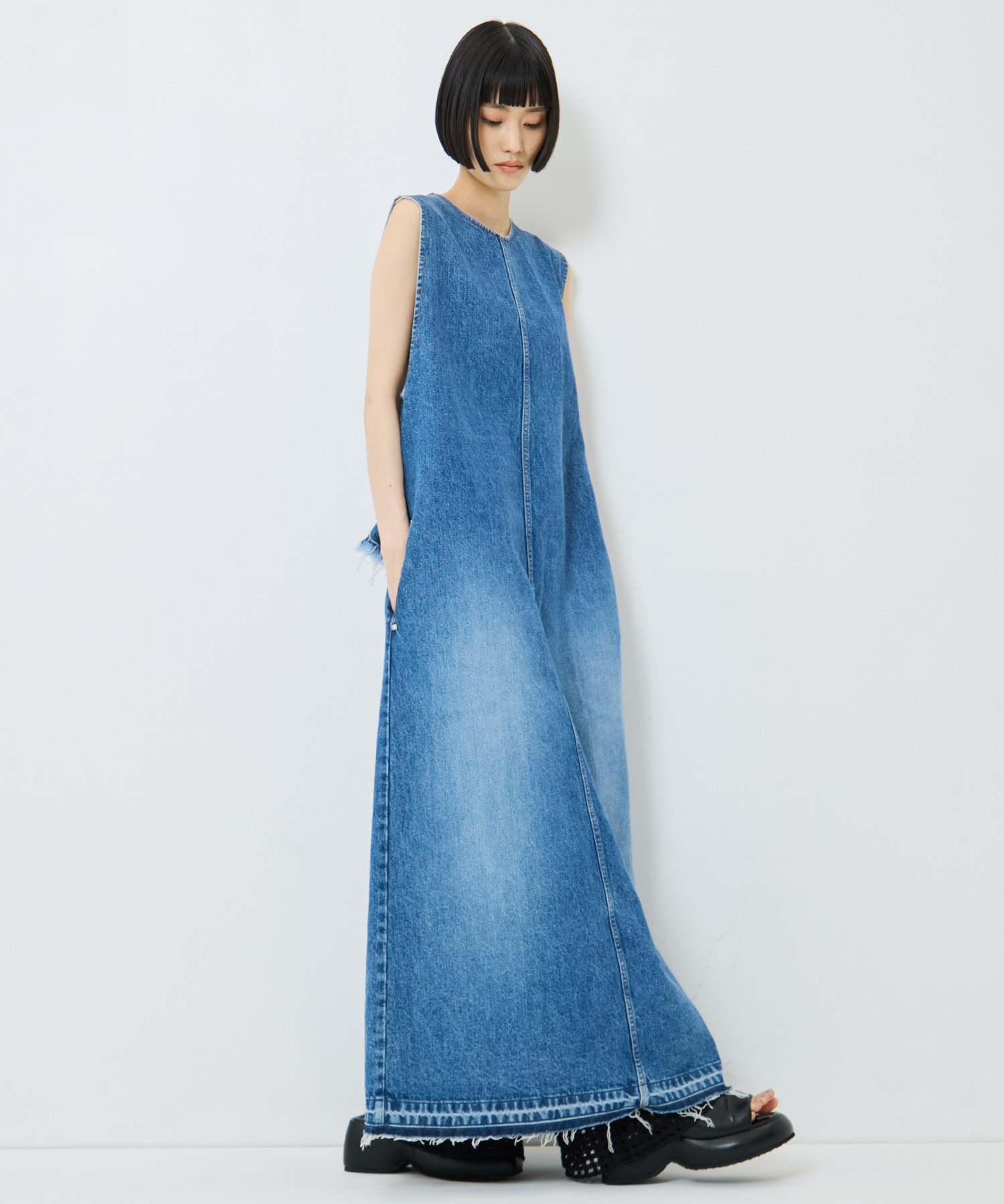Denim dress