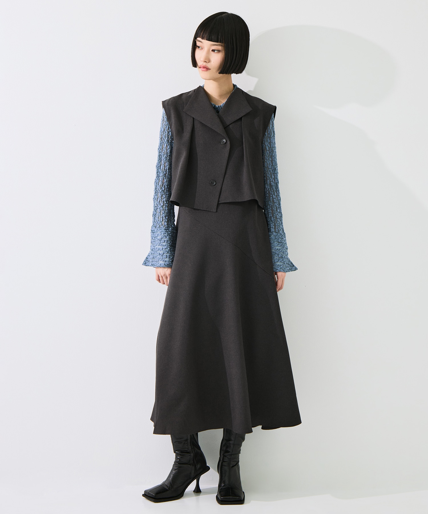 Layered Panel Dress