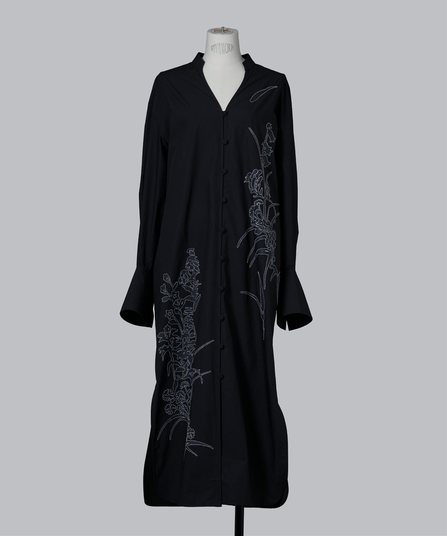 Washi Print Shirt Dress